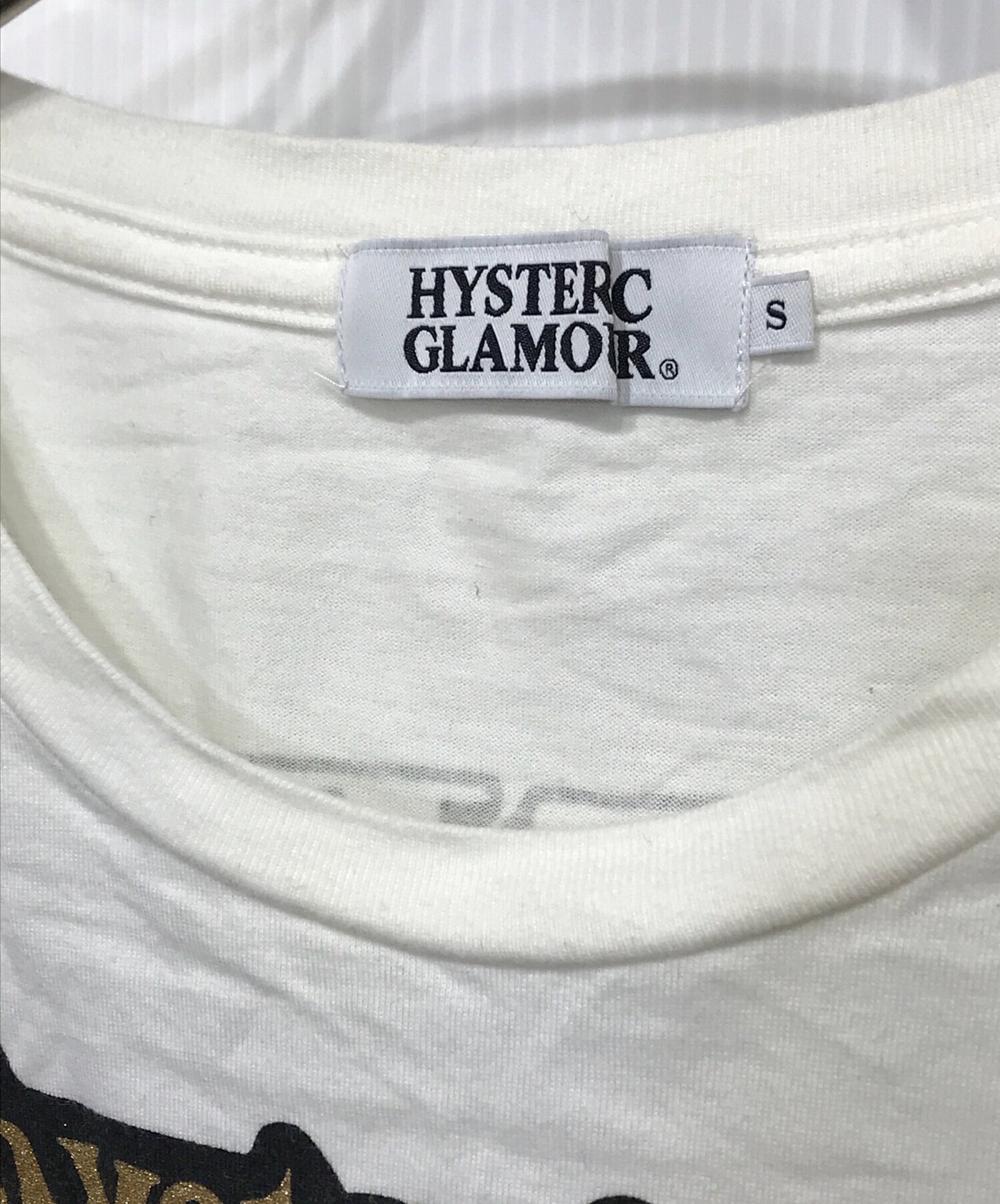[Pre-owned] Hysteric Glamour printed T-shirt 4CT-5911