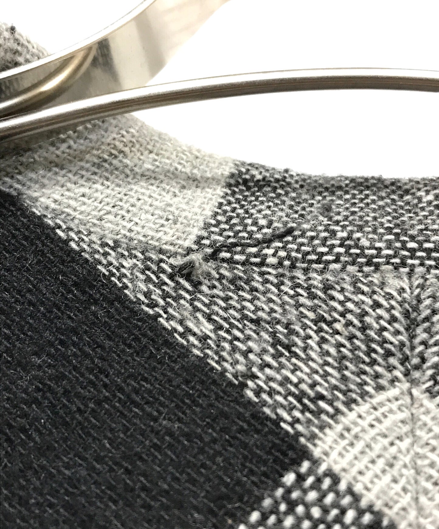 [Pre-owned] REGULATION Yohji Yamamoto Check Chester Coat FV-C53-102