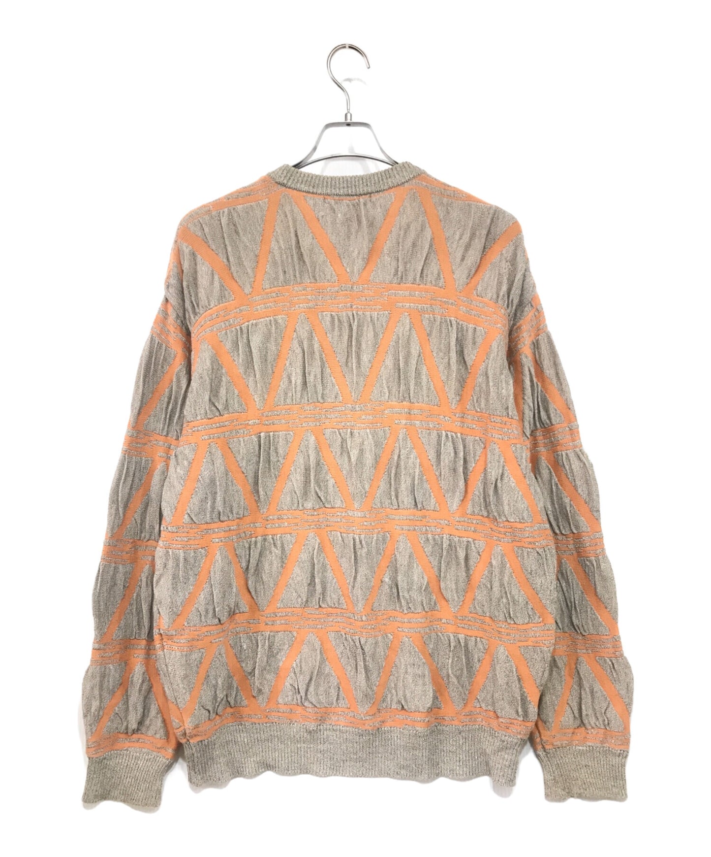 [Pre-owned] ISSEY MIYAKE MEN Cotton Linen Crew Neck Knit