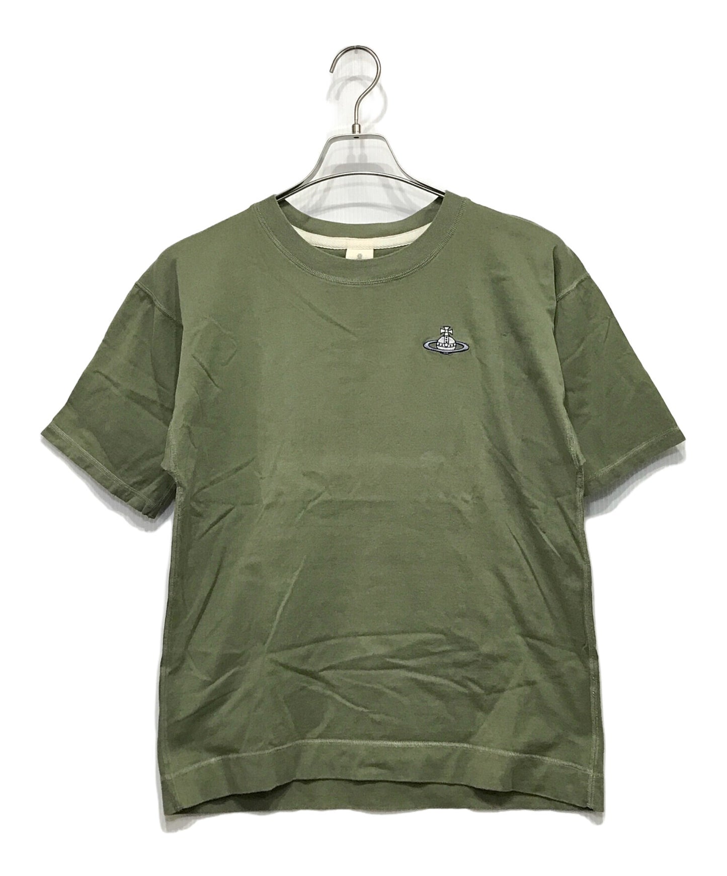 [Pre-owned] Vivienne Westwood Orb Embroidery T-Shirt