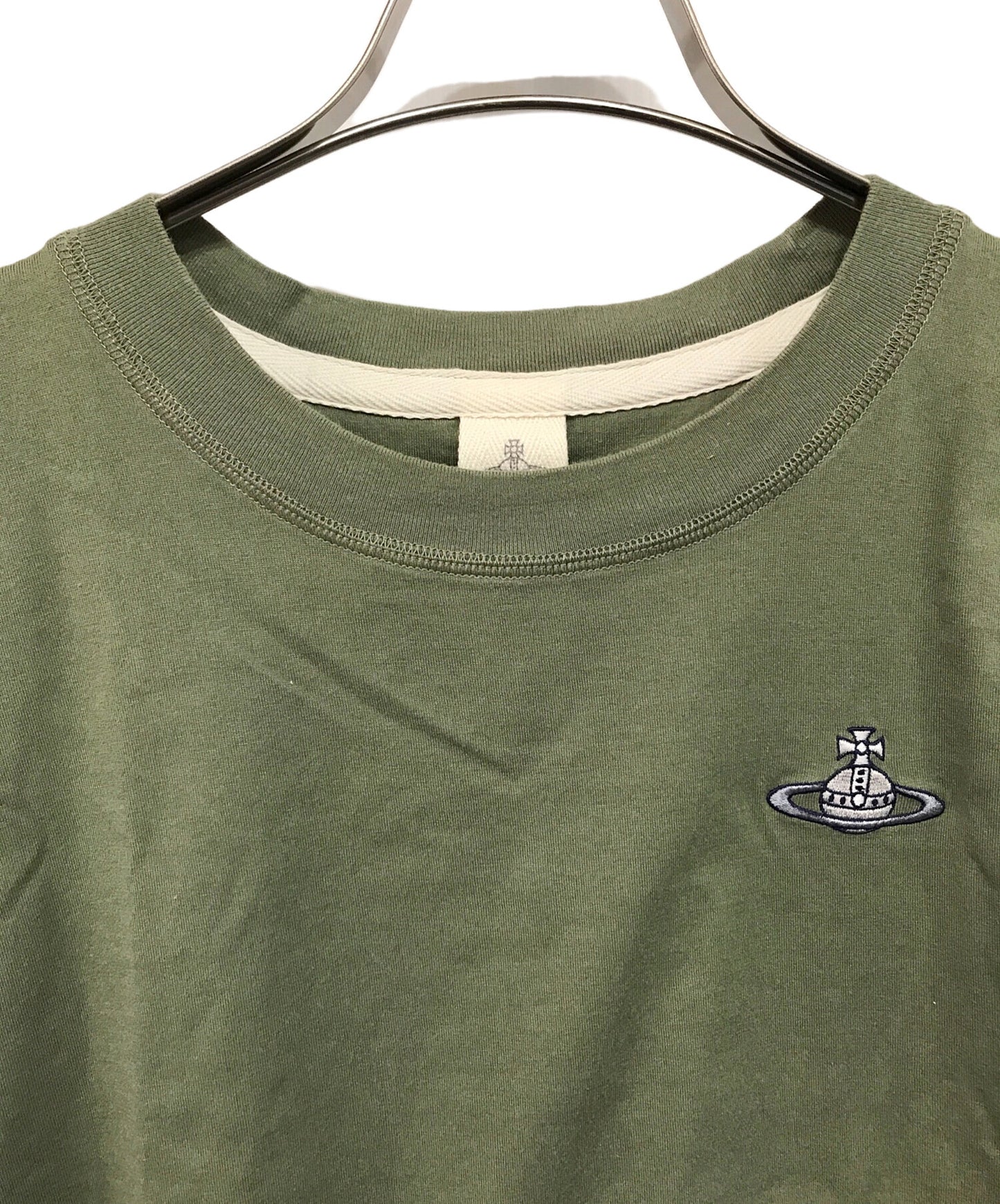 [Pre-owned] Vivienne Westwood Orb Embroidery T-Shirt