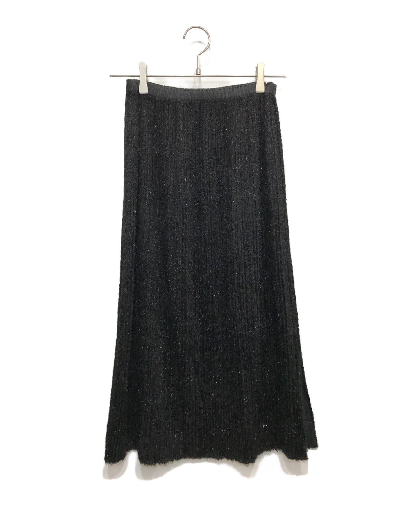 [Pre-owned] PLEATS PLEASE Lame Pleated Skirt PP53-JG783