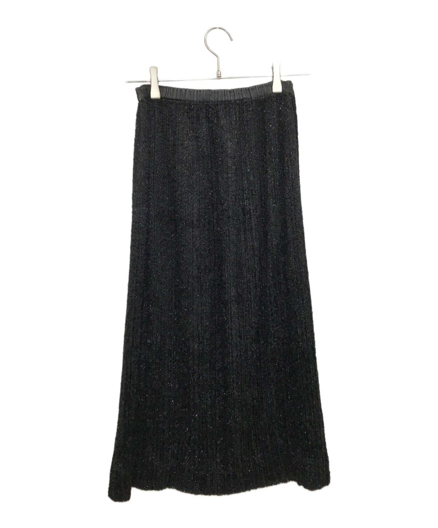 [Pre-owned] PLEATS PLEASE Lame Pleated Skirt PP53-JG783