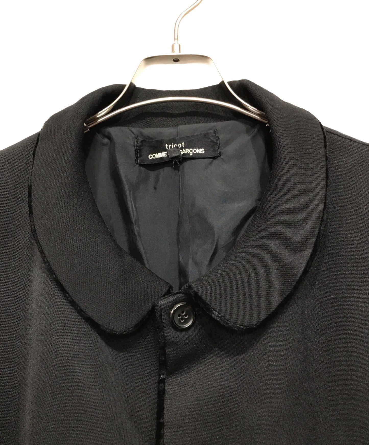 [Pre-owned] tricot COMME des GARCONS Velour Switched Round Collar Jacket TJ-08019M