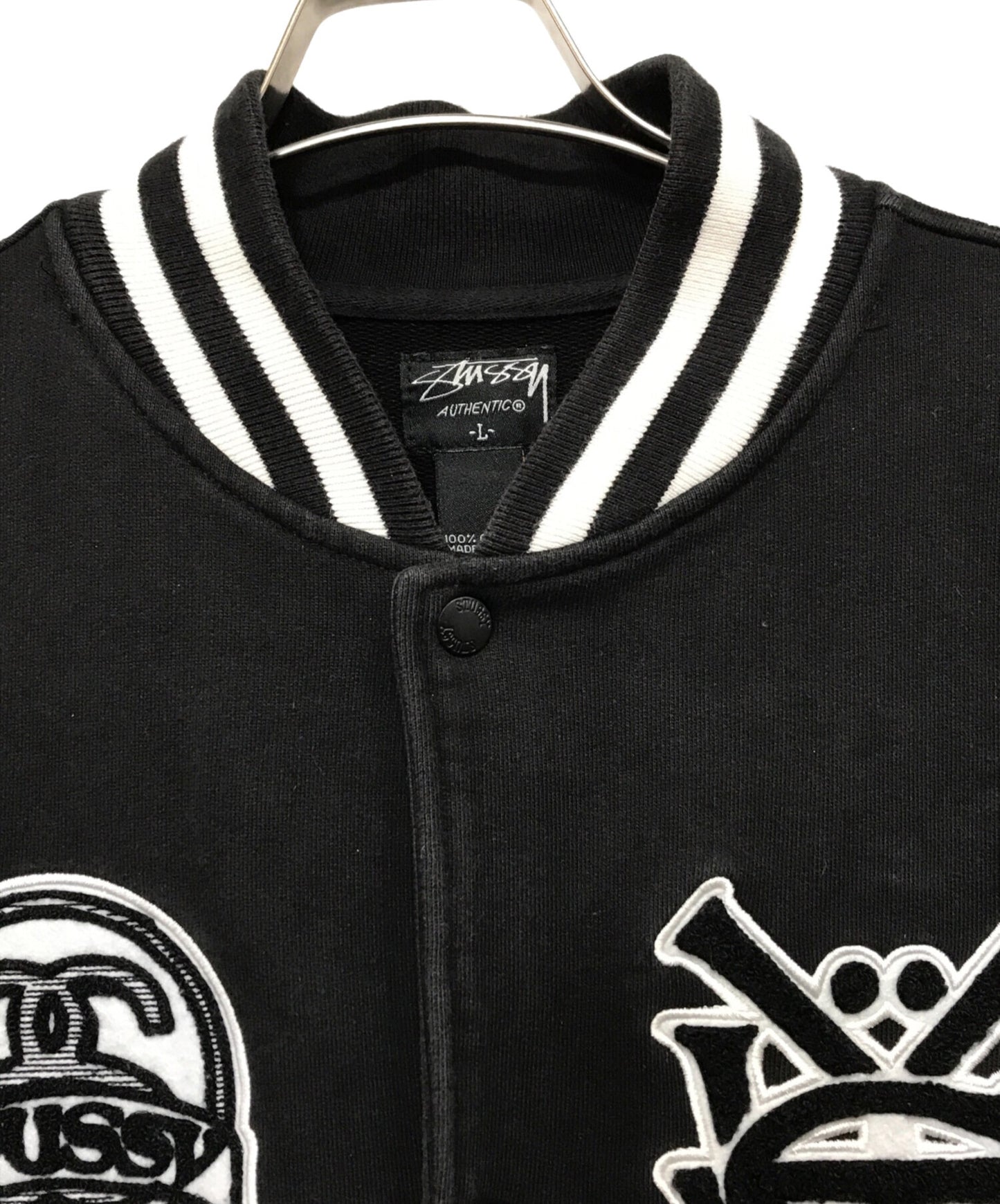 [Pre-owned] stussy varsity jacket