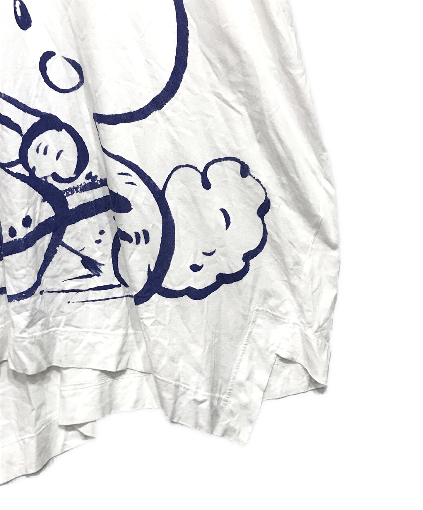 [Pre-owned] Vivienne Westwood RED LABEL Rabbit print oversized T-shirt 17-12-311008