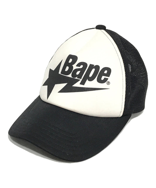 [Pre-owned] A BATHING APE BAPE STA MESH CAP 001CPJ201006M