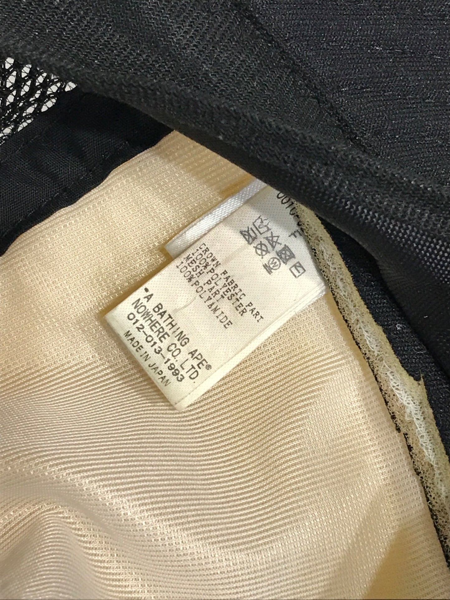 [Pre-owned] A BATHING APE BAPE STA MESH CAP 001CPJ201006M