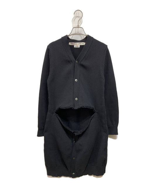 [Pre-owned] COMME des GARCONS shaped slash cardigan GC-N006