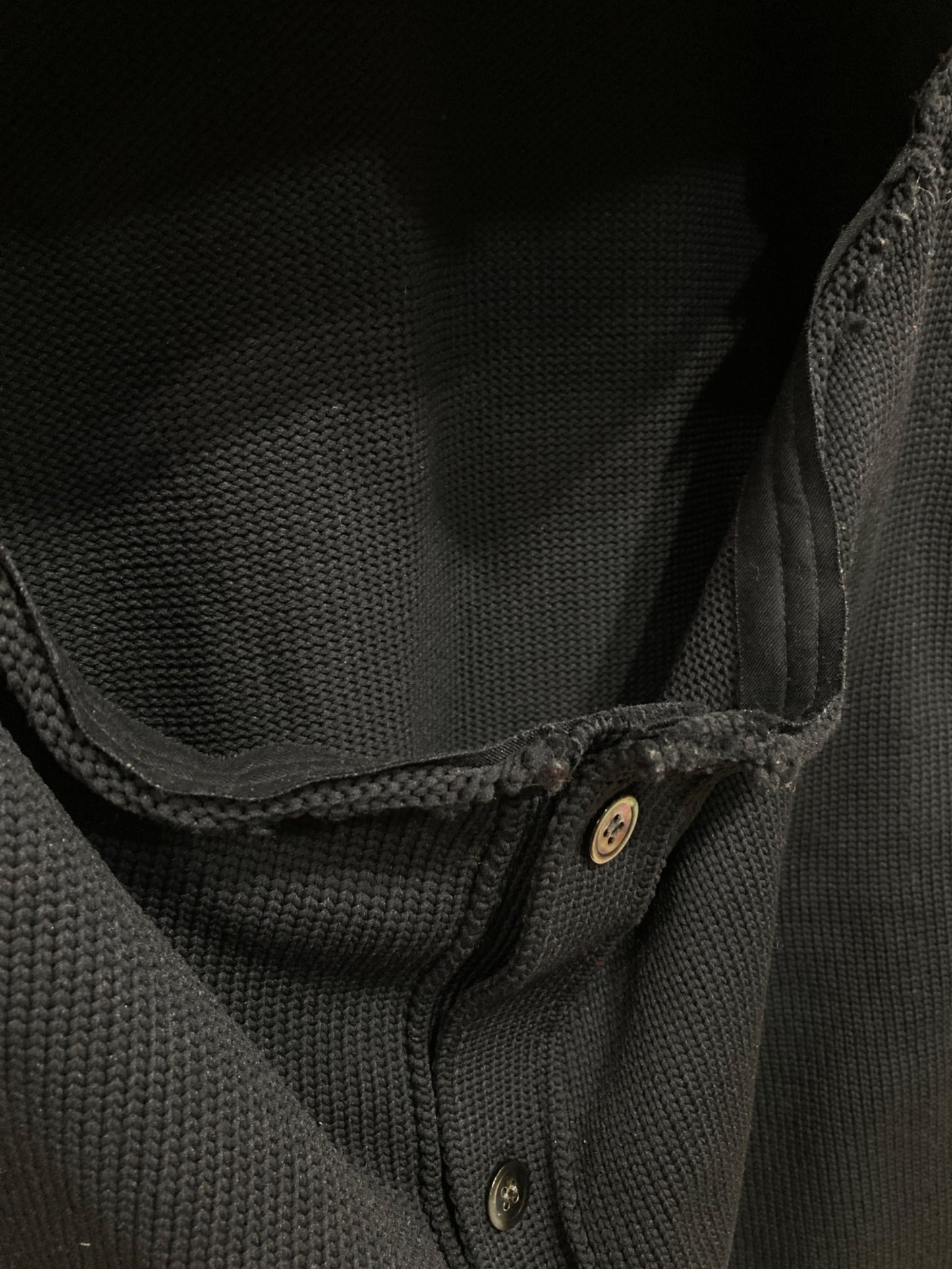 [Pre-owned] COMME des GARCONS shaped slash cardigan GC-N006