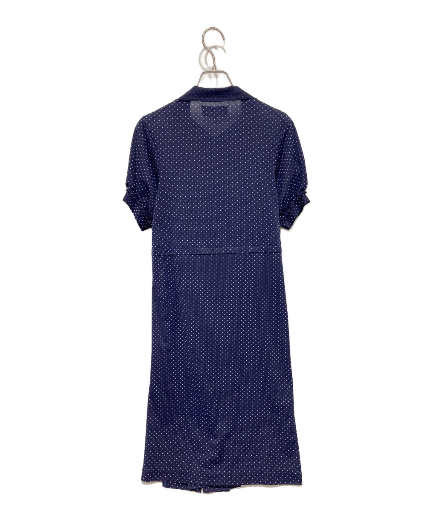 [Pre-owned] tricot COMME des GARCONS Dot Frill Dress TI-O019