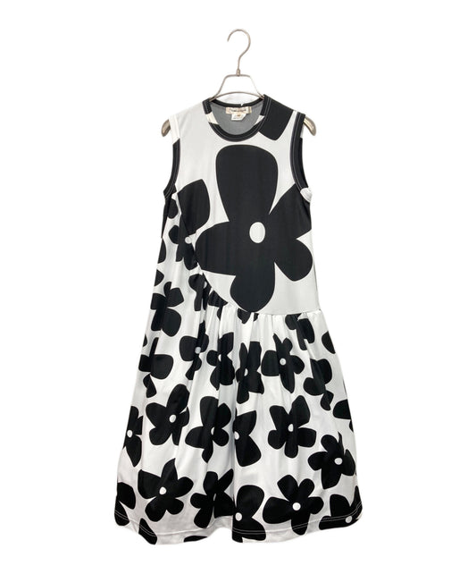 [Pre-owned] COMME des GARCONS 22SS Tulle Layered Sleeveless Floral Dress GI-T021