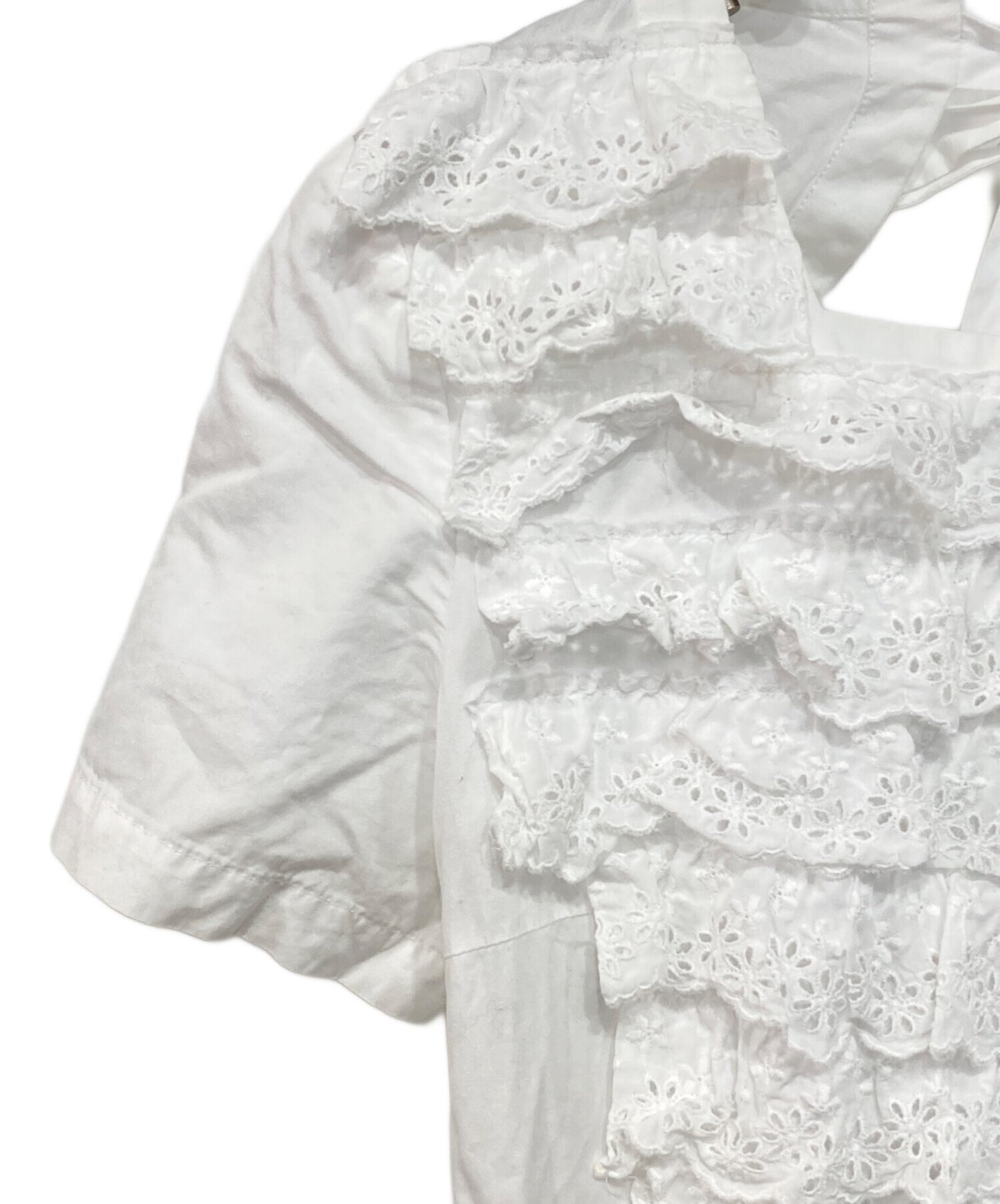 [Pre-owned] COMME des GARCONS GIRL Apron Lace Dress NC-A006