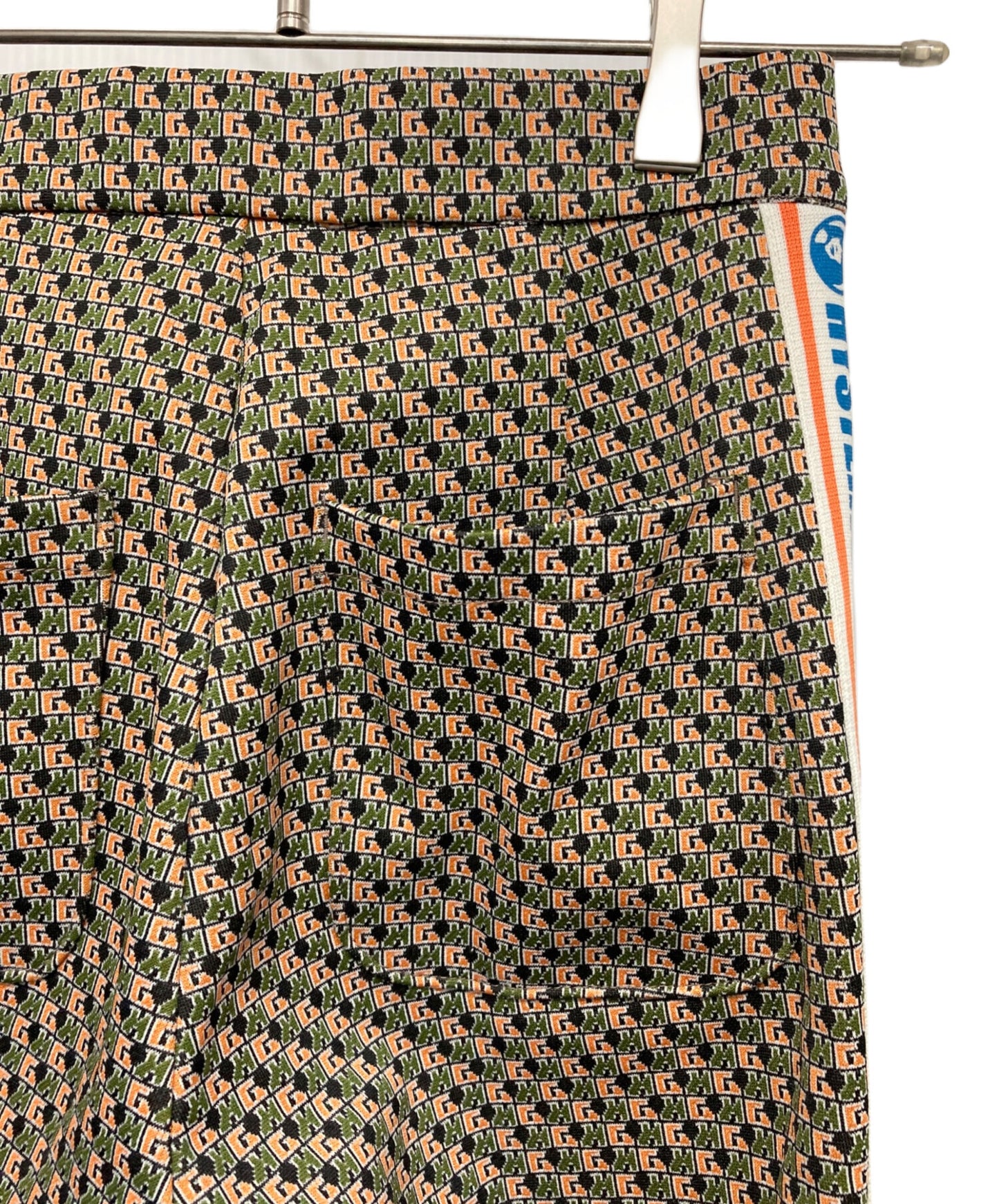 [Pre-owned] Hysteric Glamour HG MONOGRAM Pattern Jacquard Flared Pants 01241AP02