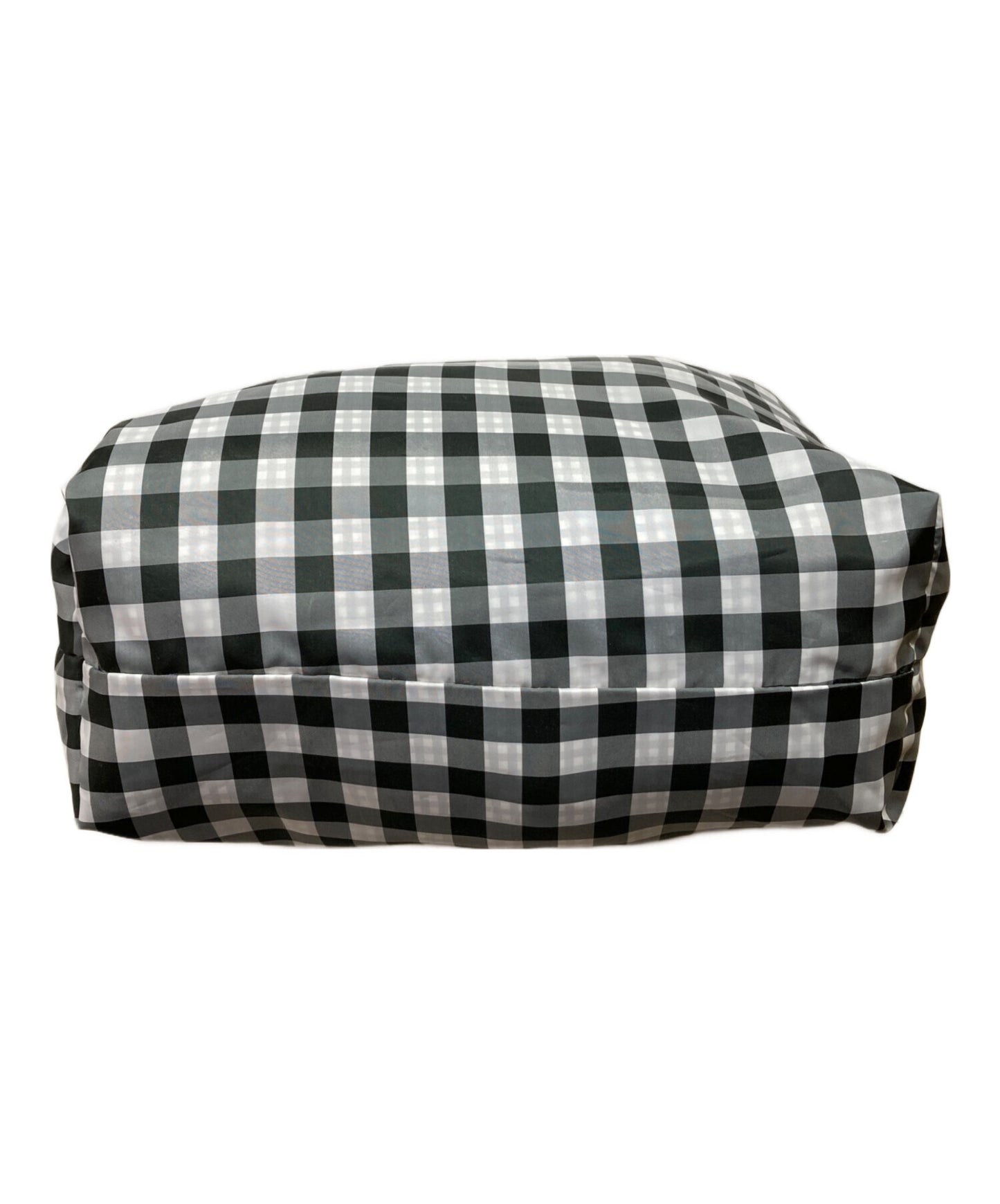 [Pre-owned] tricot COMME des GARCONS Nylon Check Tote Bag TS-K 206