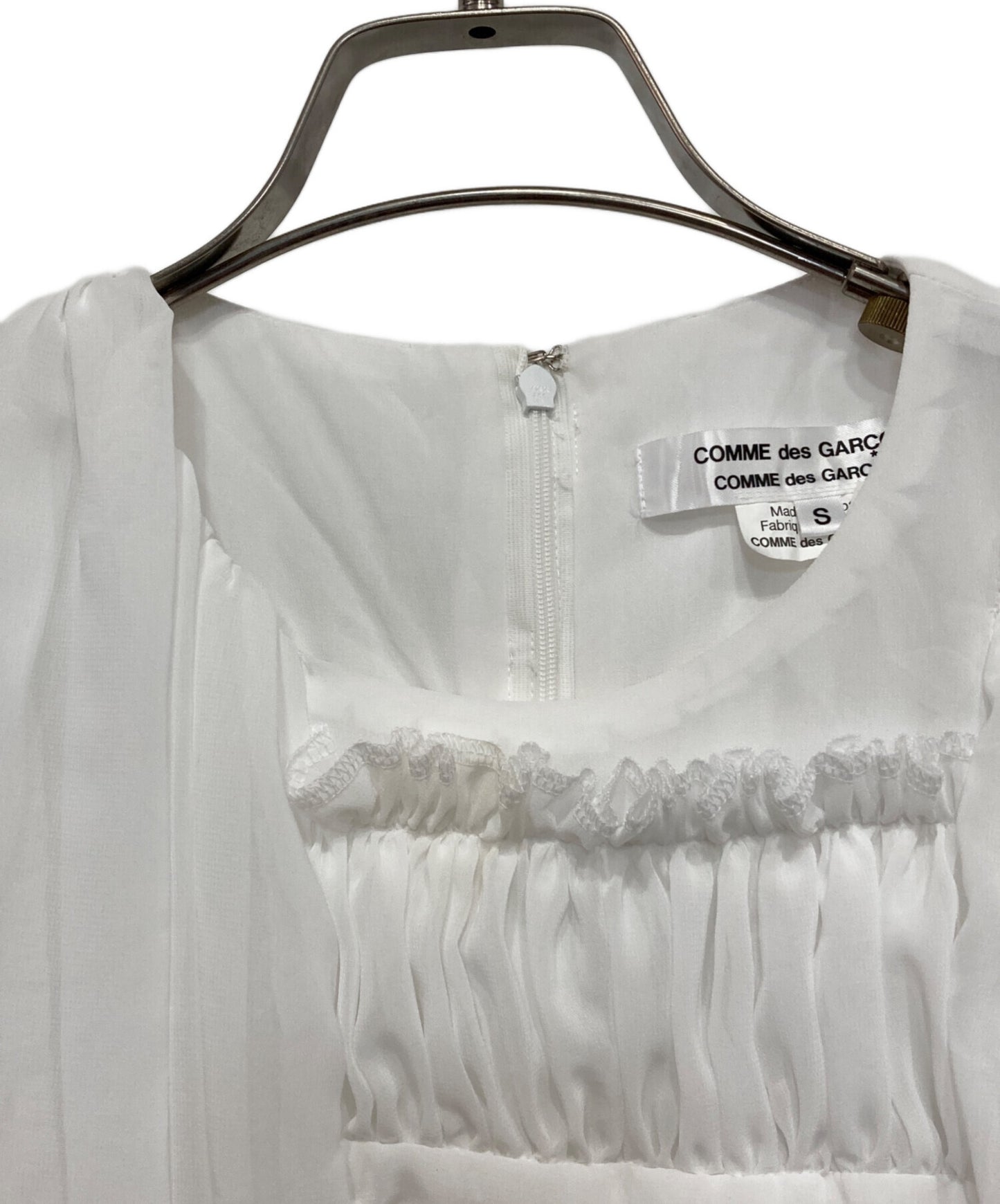[Pre-owned] COMME des GARCONS COMME des GARCONS Random Gather Blouse RM-B019