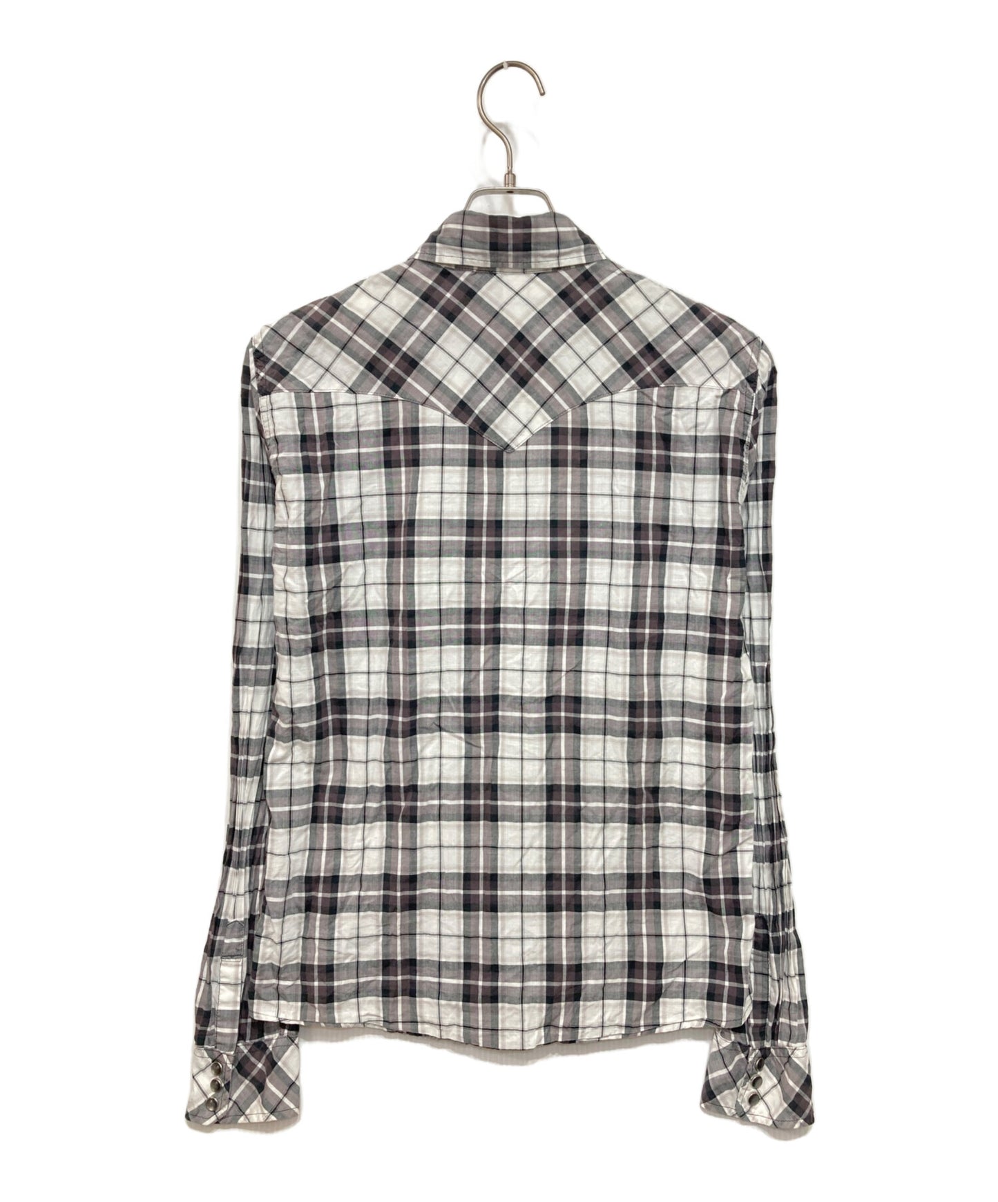 [Pre-owned] Hysteric Glamour check western shirt 4AH-1882