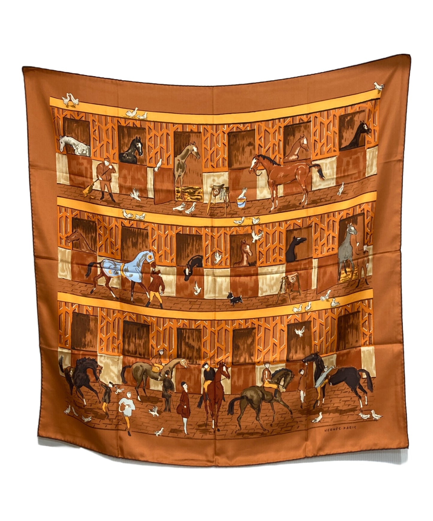 [Pre-owned] HERMES CLERC Stable Stables