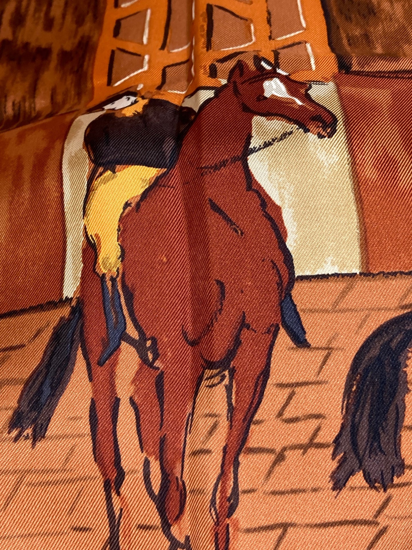 [Pre-owned] HERMES CLERC Stable Stables