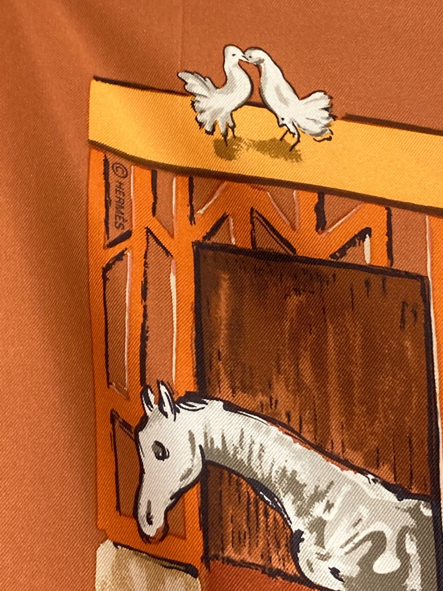 [Pre-owned] HERMES CLERC Stable Stables