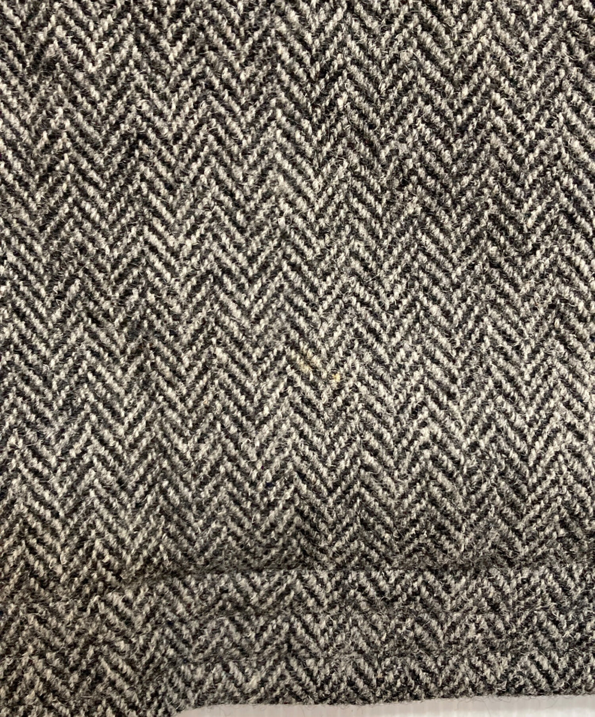 [Pre-owned] COMME des GARCONS HOMME 80s Herringbone Stun Collar Coat HC-090120M