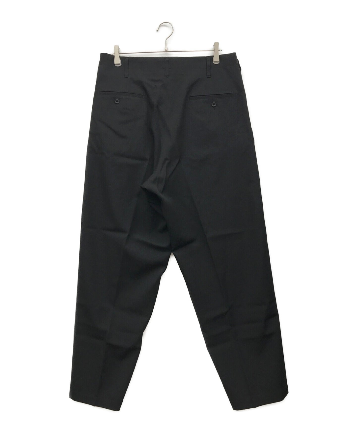 [Pre-owned] YOHJI YAMAMOTO 2-tuck normal pants HR-P38-100