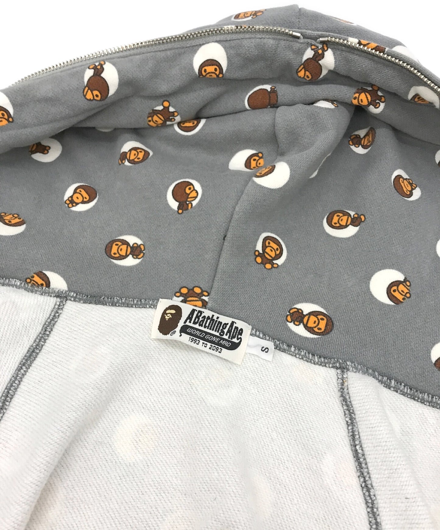 [Pre-owned] A BATHING APE zip hoodie