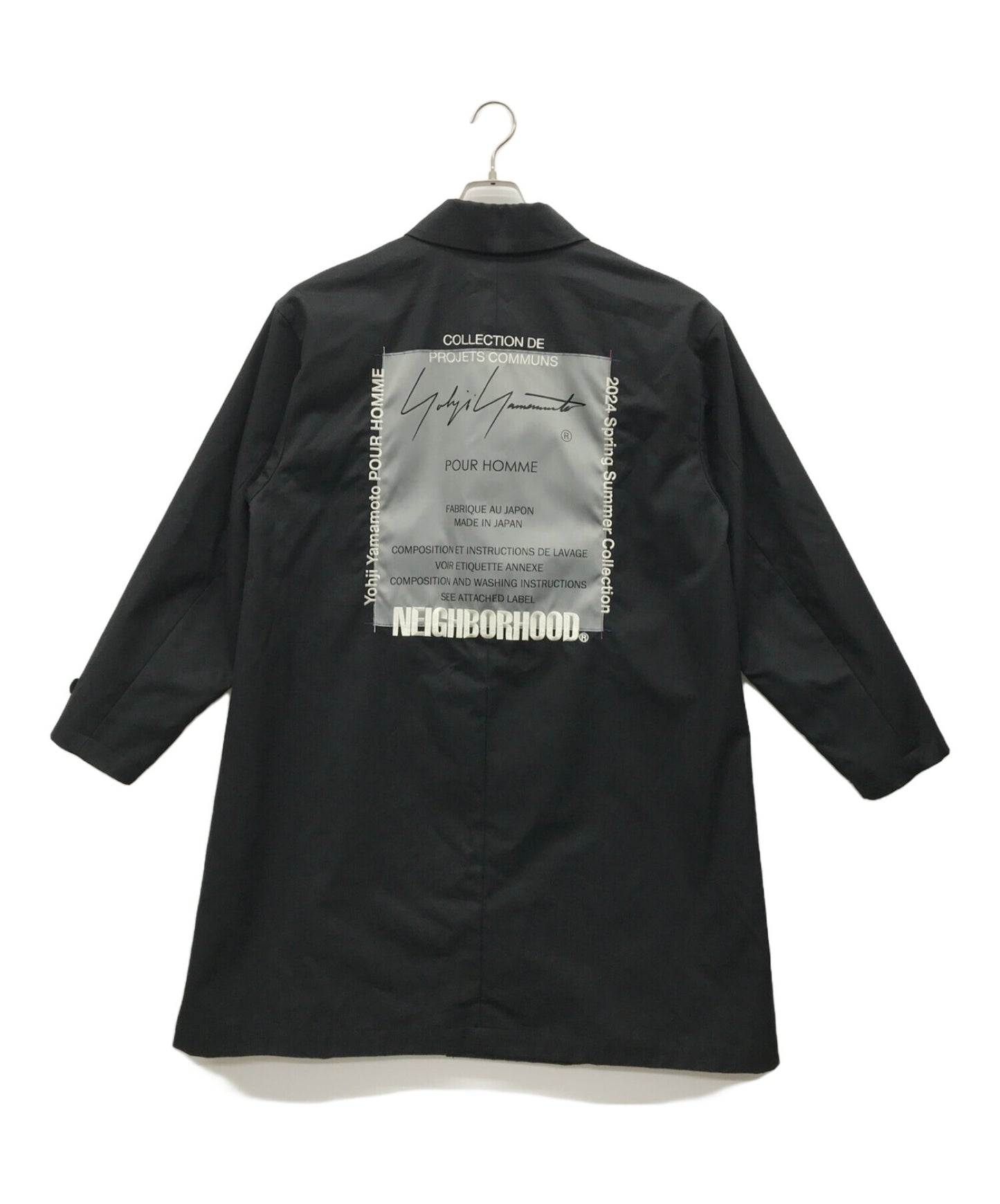 [Pre-owned] Yohji Yamamoto pour homme Back Logo Balcolor Coat HS-C90-047