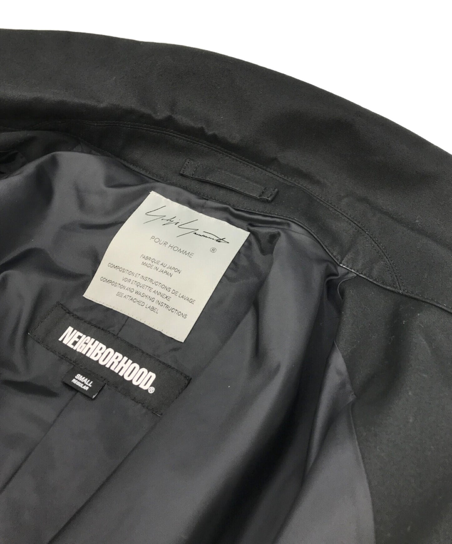 [Pre-owned] Yohji Yamamoto pour homme Back Logo Balcolor Coat HS-C90-047