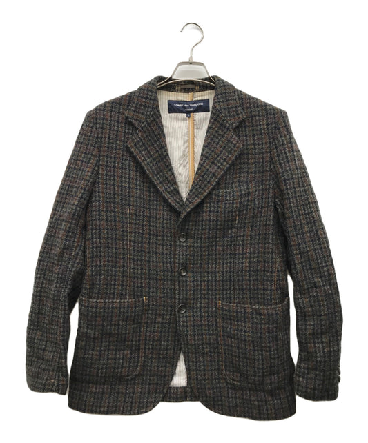 [Pre-owned] COMME des GARCONS HOMME Chidori plaid tailored jacket HN-J023