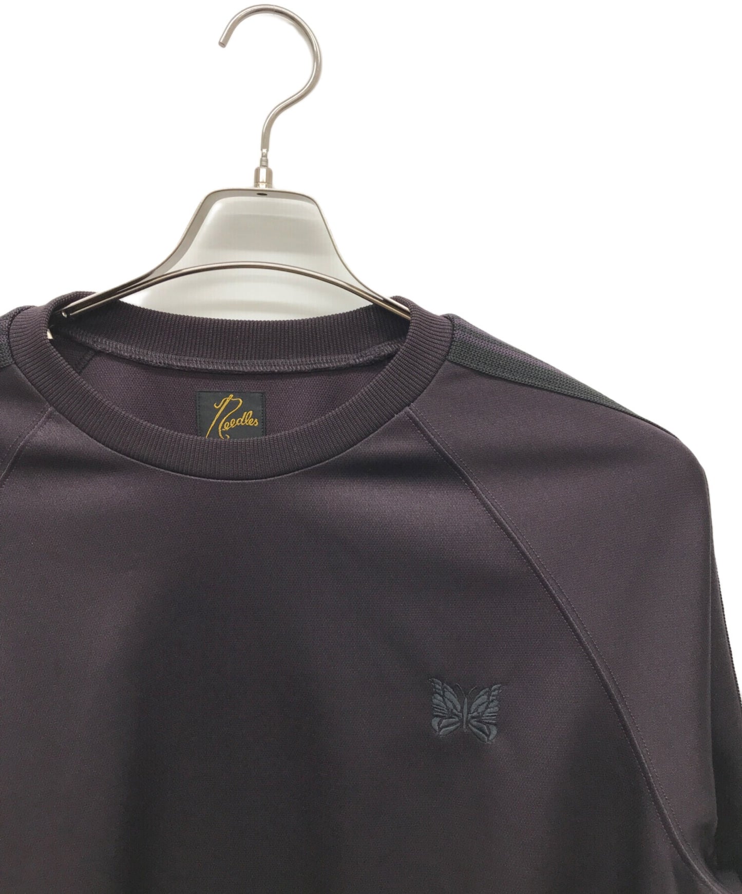 [Pre-owned] Needles Track Crew Neck Shirt - Poly Smooth PU272