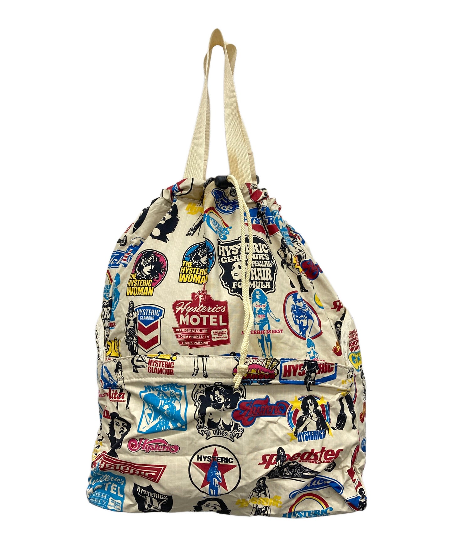 [Pre-owned] Hysteric Glamour Nylon backpack with all-over pattern