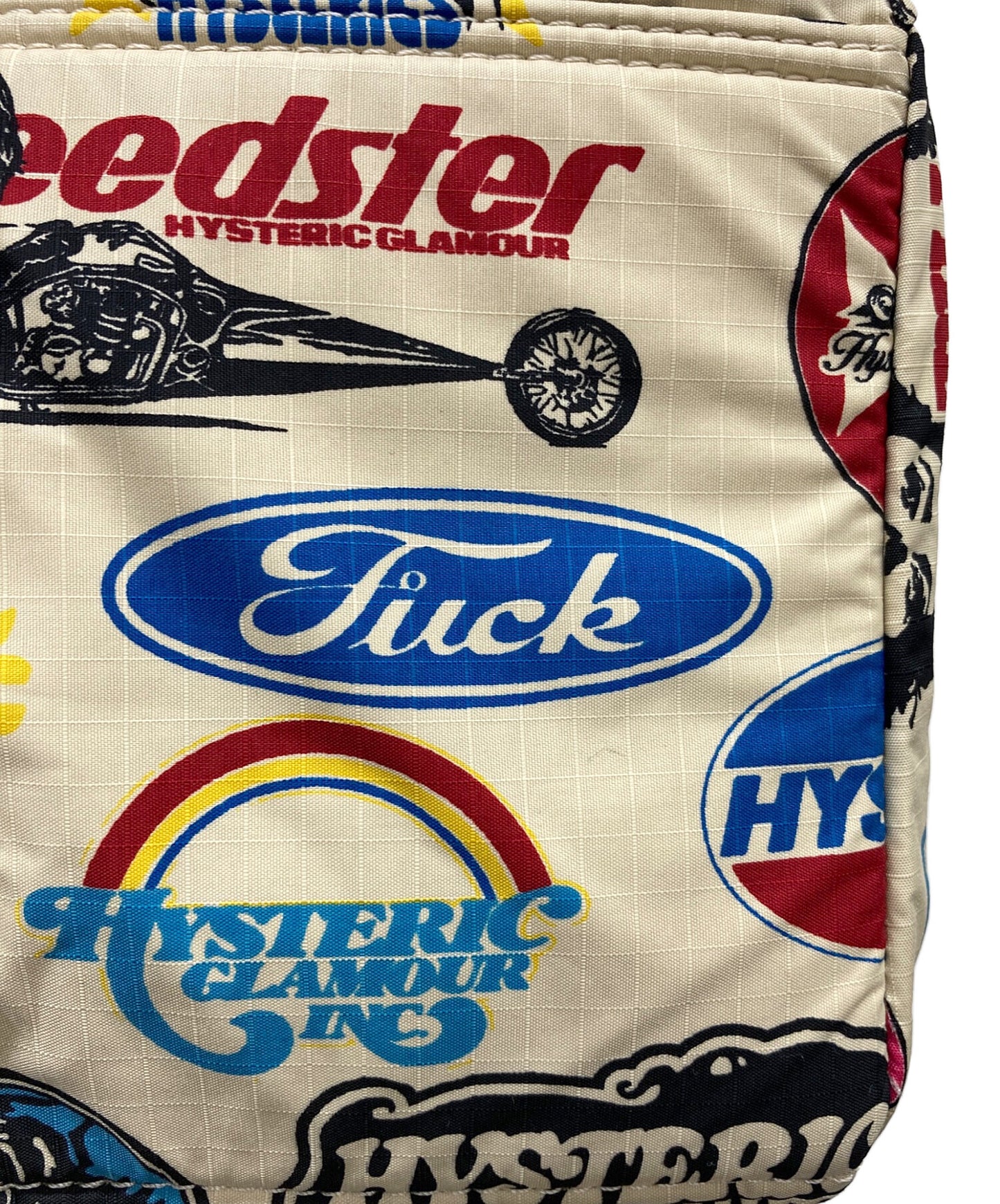 [Pre-owned] Hysteric Glamour Nylon backpack with all-over pattern