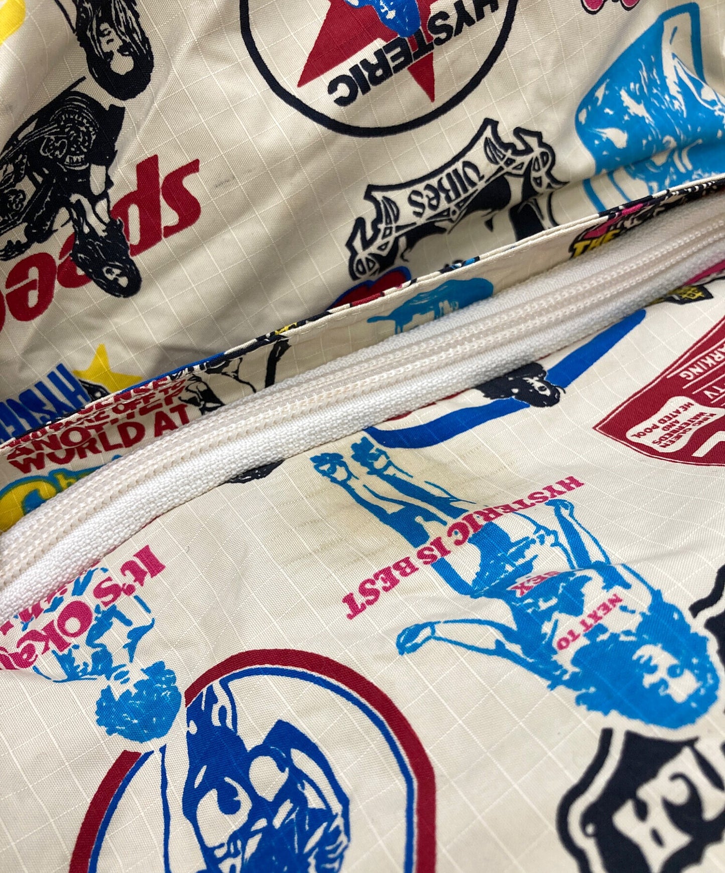 [Pre-owned] Hysteric Glamour Nylon backpack with all-over pattern