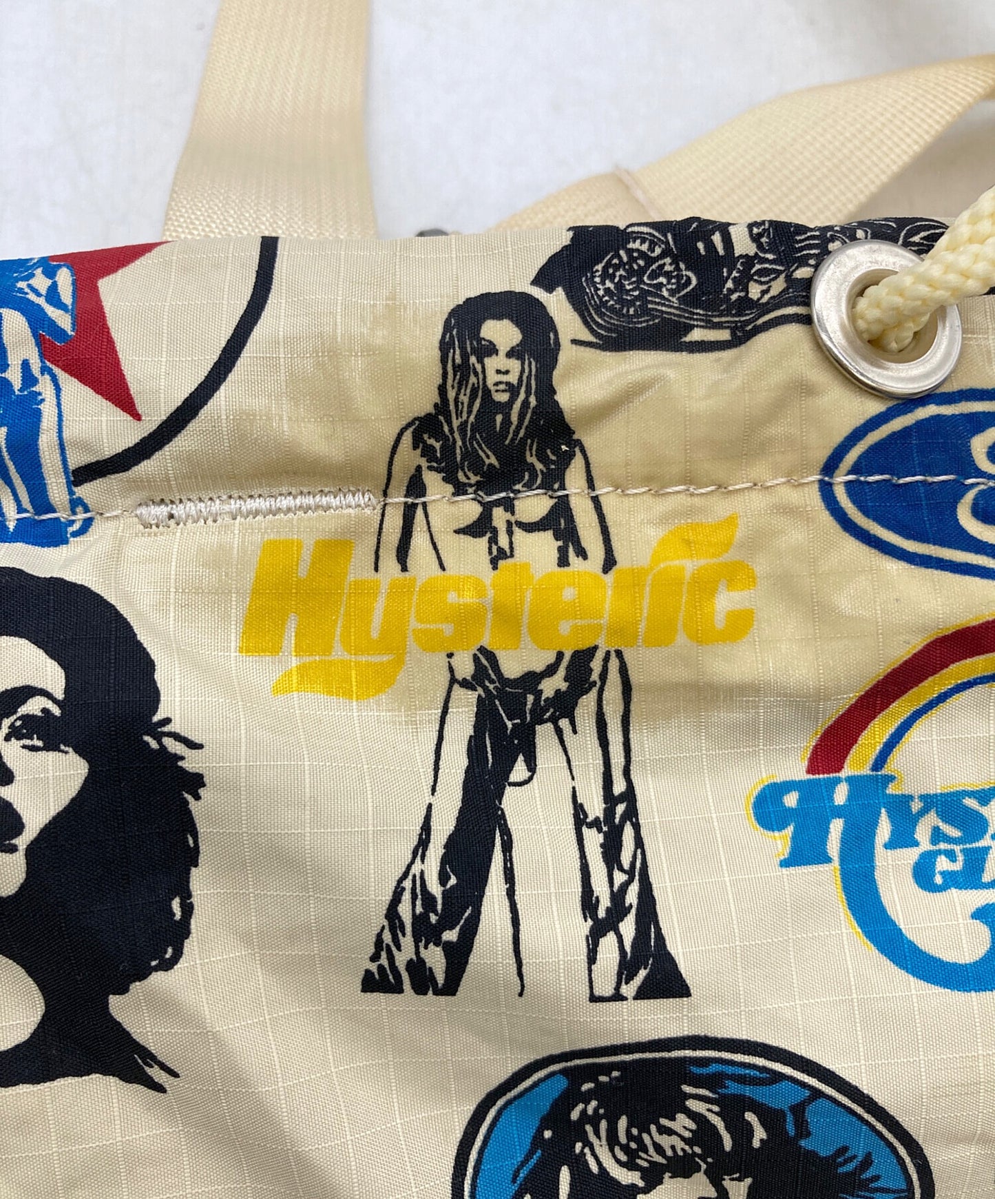 [Pre-owned] Hysteric Glamour Nylon backpack with all-over pattern