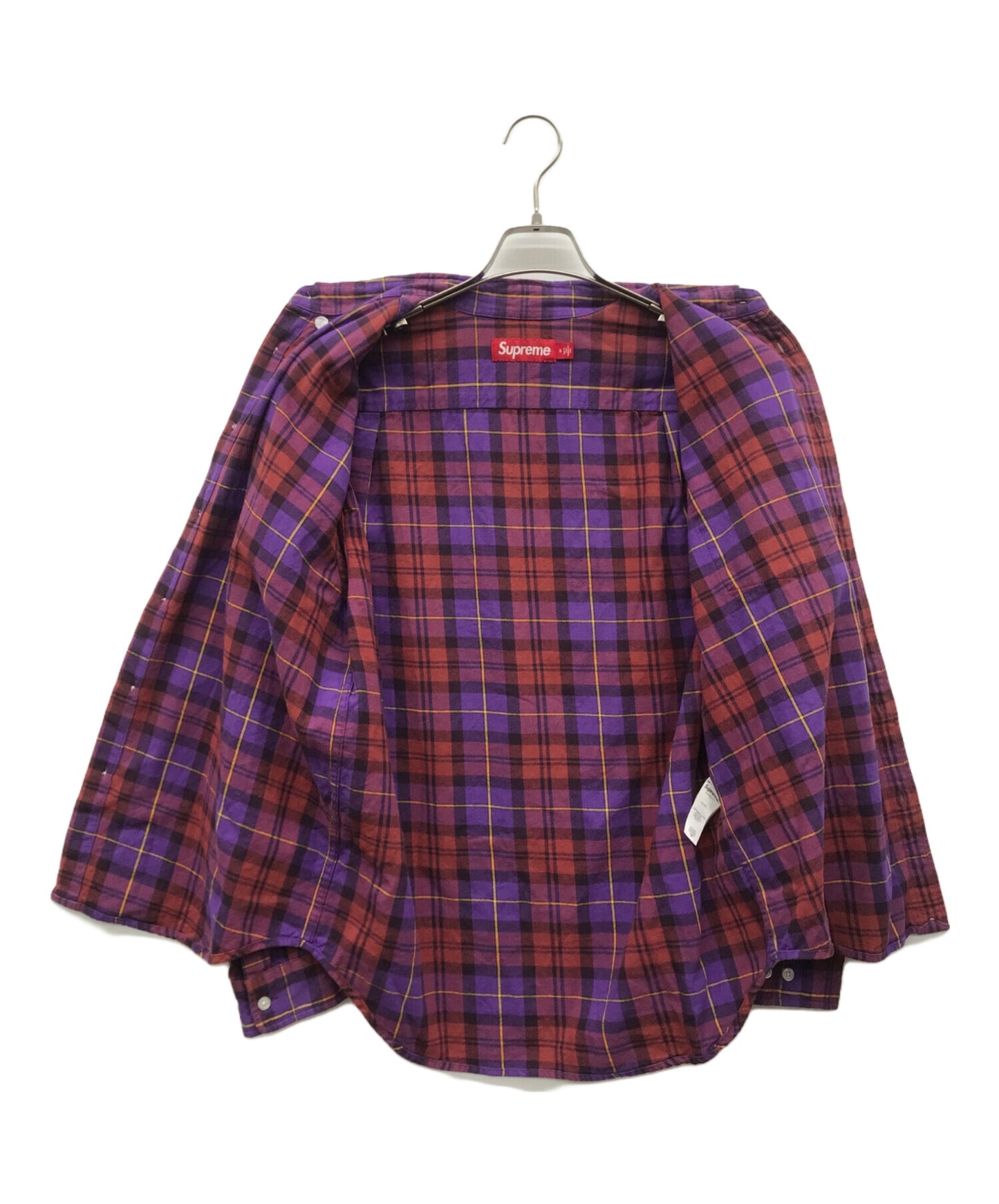 [Pre-owned] SUPREME checked shirt