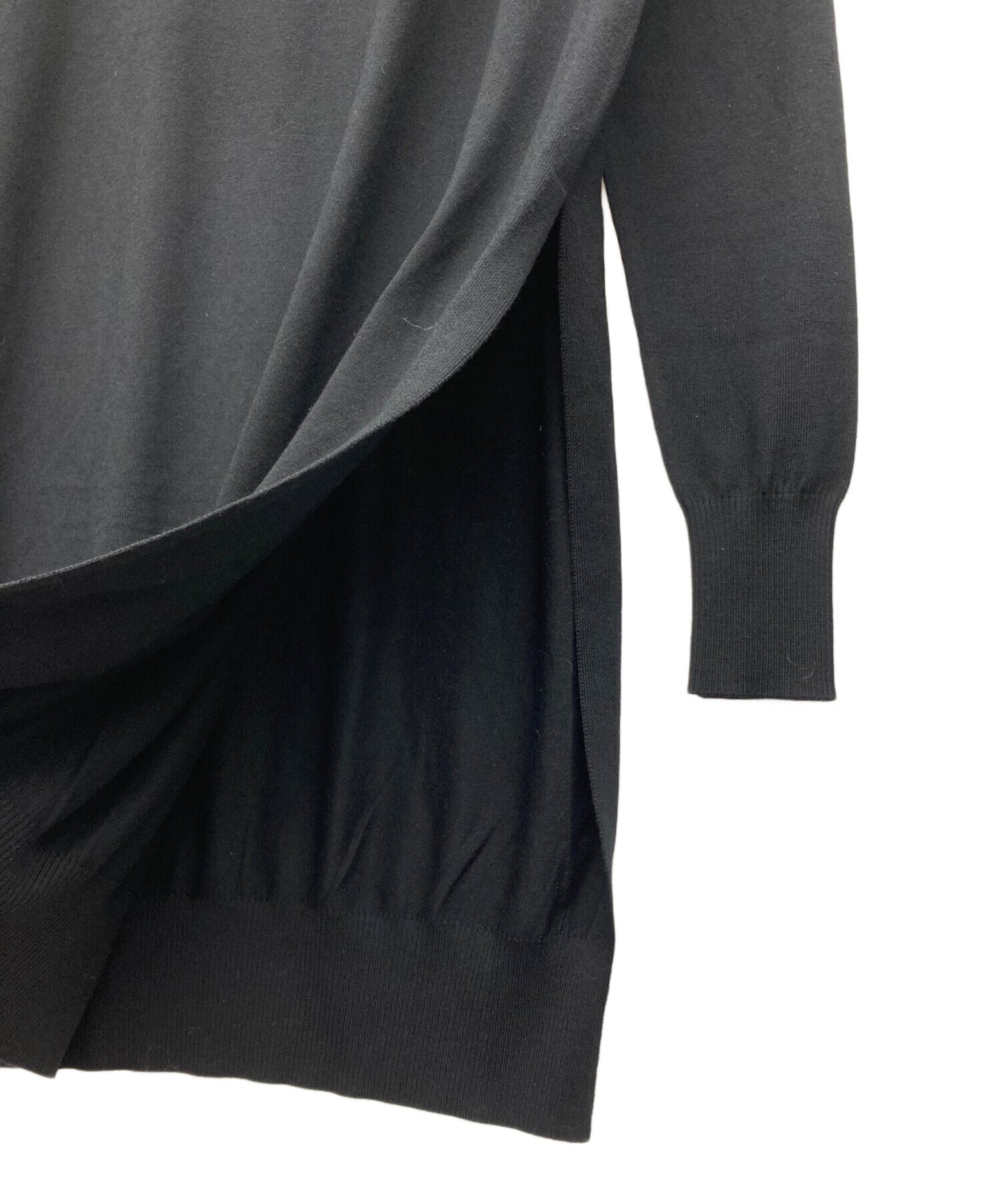 [Pre-owned] GROUND Y MERINO WOOL TURTLENECK LONG KNIT GO-K06-152