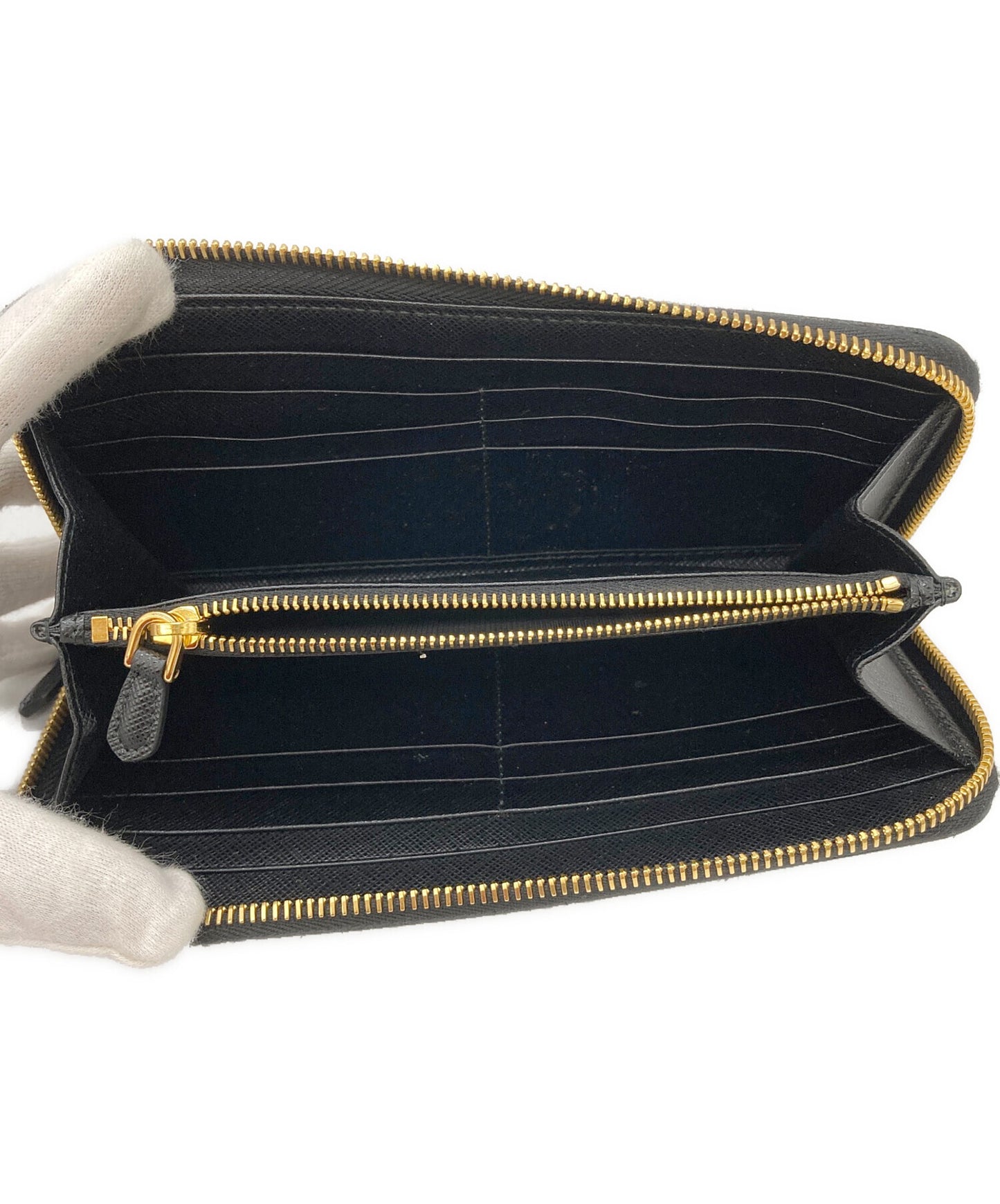 [Pre-owned] PRADA long wallet 1ML506