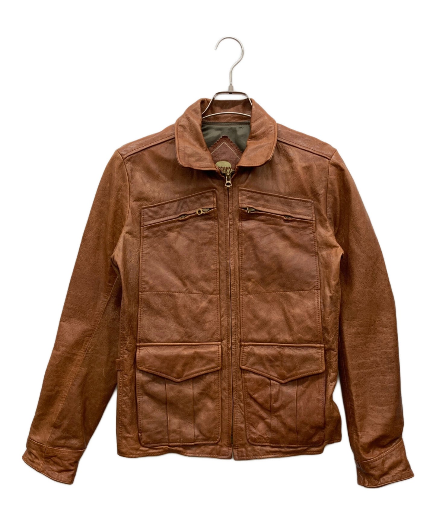 [Pre-owned] Hysteric Glamour leather jacket 4LB-1952