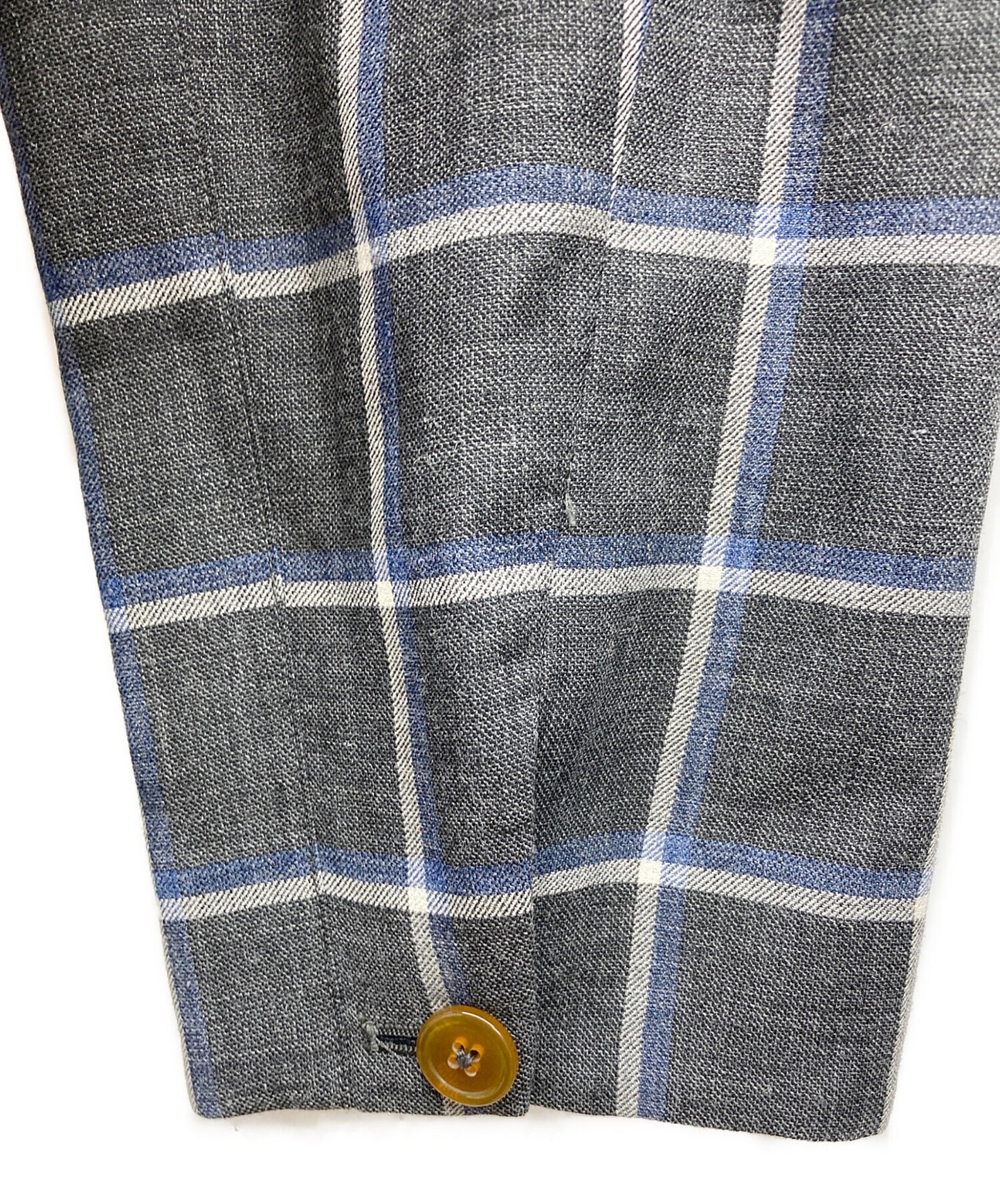 [Pre-owned] Vivienne Westwood man Wide Lapel Check Jacket Jacket VW-LP-80380 Pants VP-LP-80381