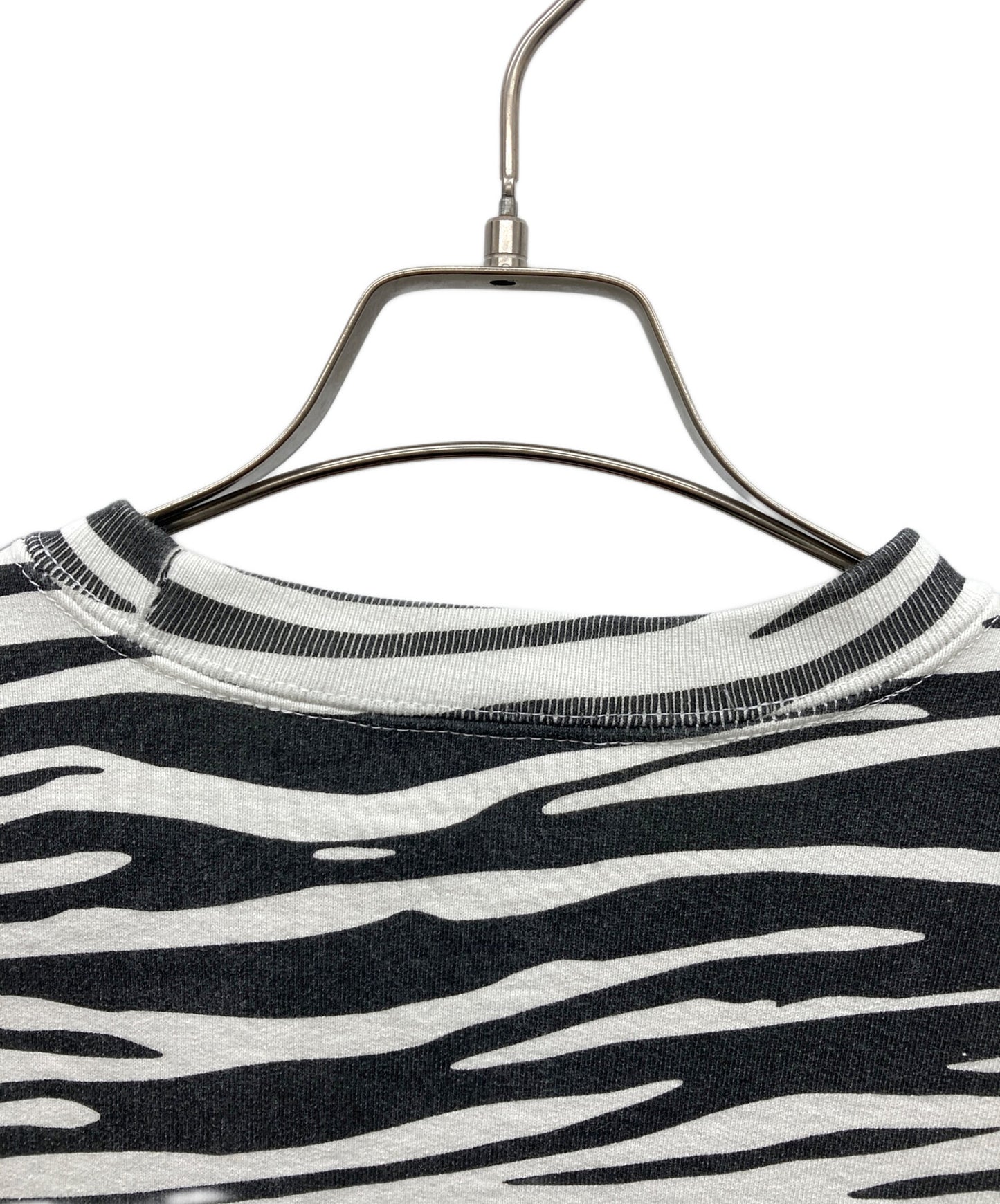 [Pre-owned] SUPREME Box Logo Crewneck Zebra