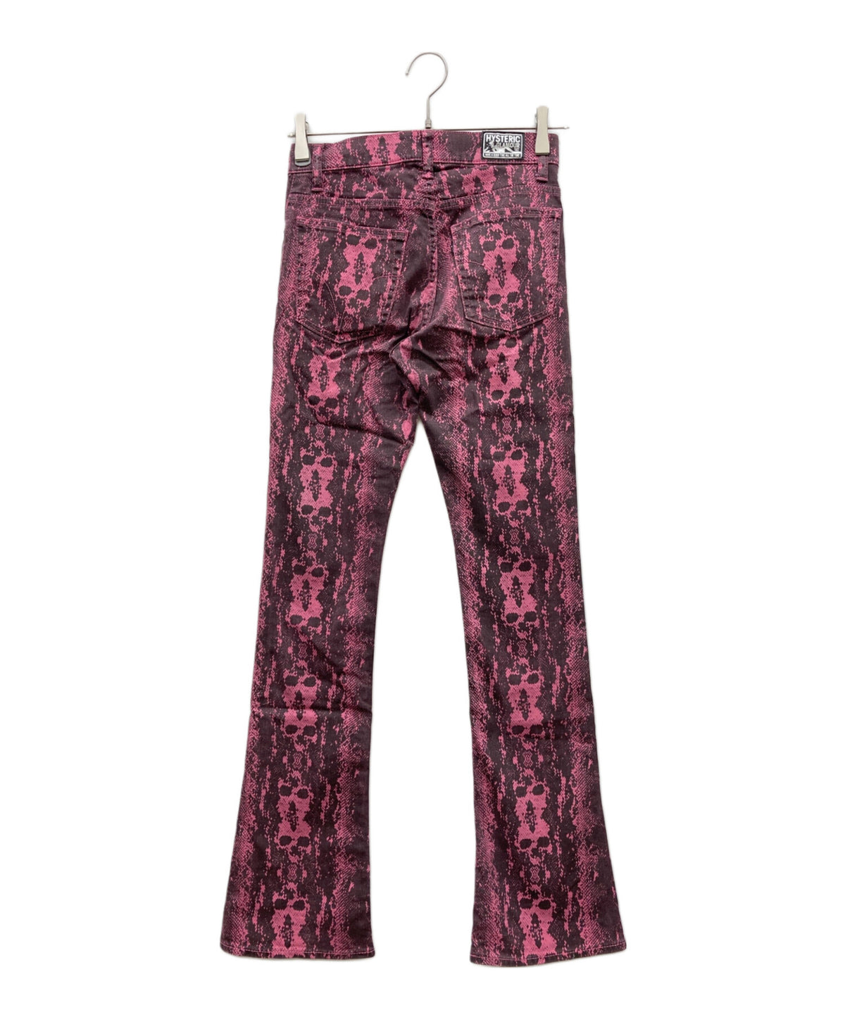[Pre-owned] Hysteric Glamour SKULLPYTHON patterned flared pants 01213AP01