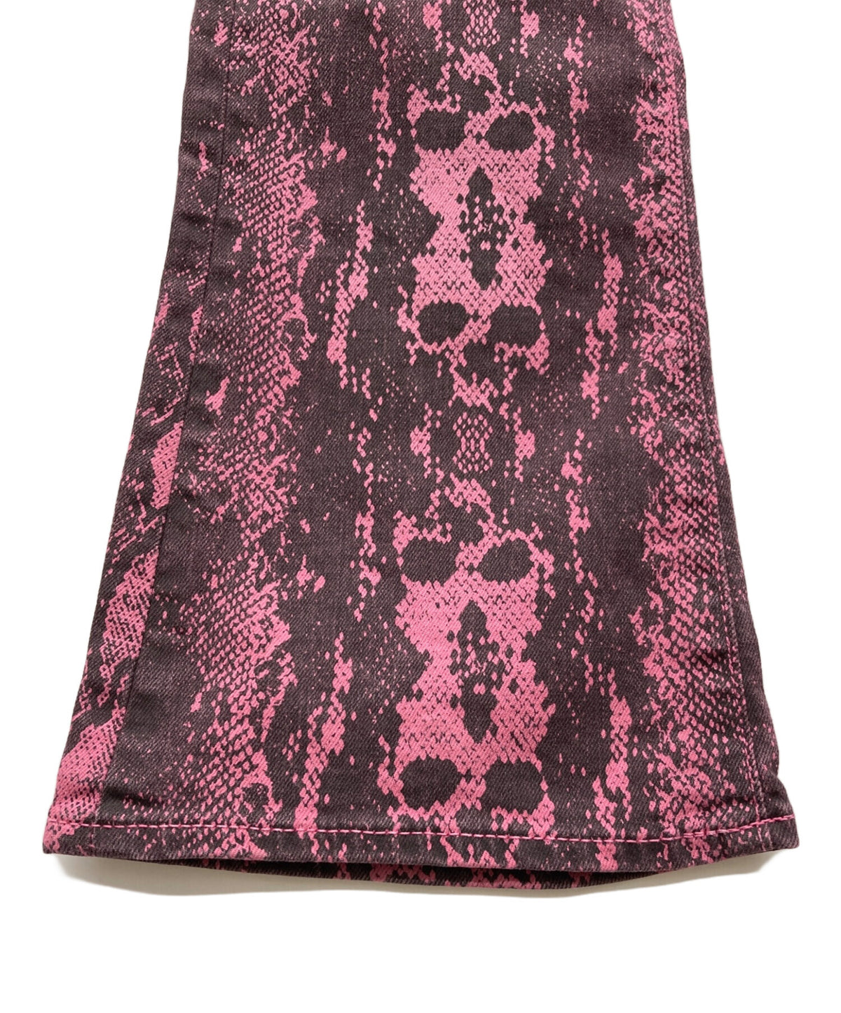 [Pre-owned] Hysteric Glamour SKULLPYTHON patterned flared pants 01213AP01