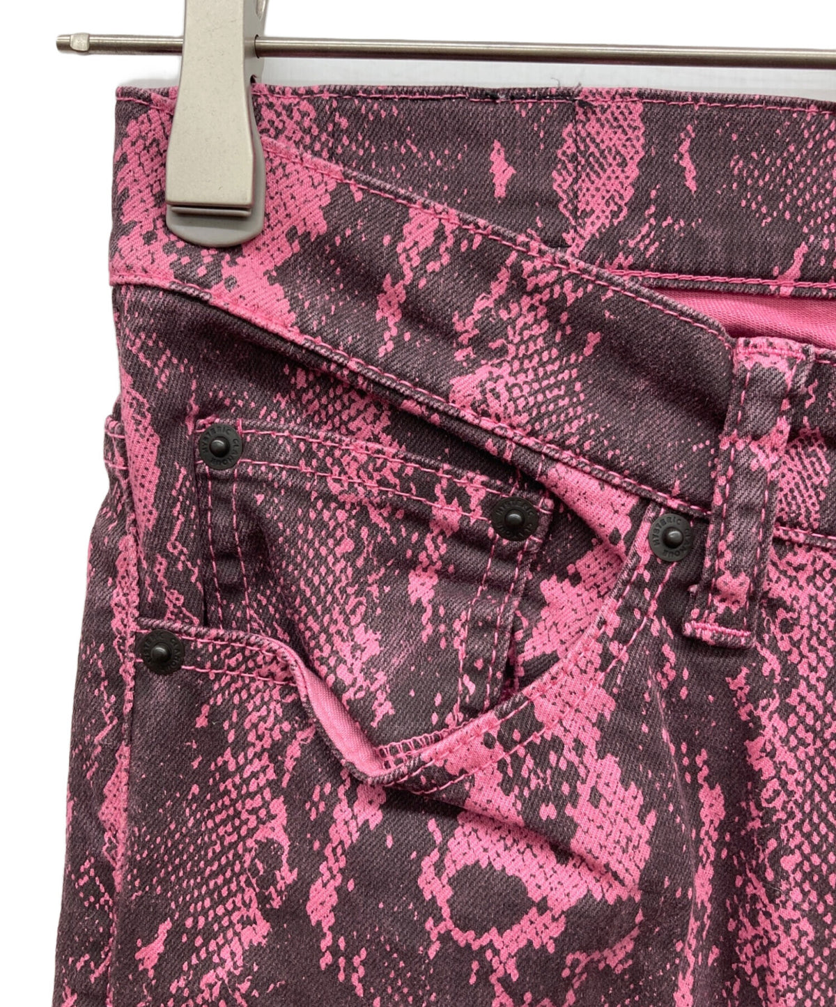 [Pre-owned] Hysteric Glamour SKULLPYTHON patterned flared pants 01213AP01