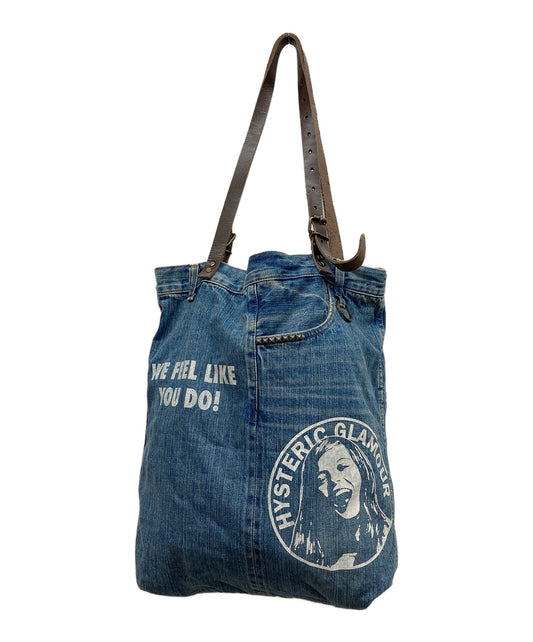 [Pre-owned] Hysteric Glamour Denim Tote Bag