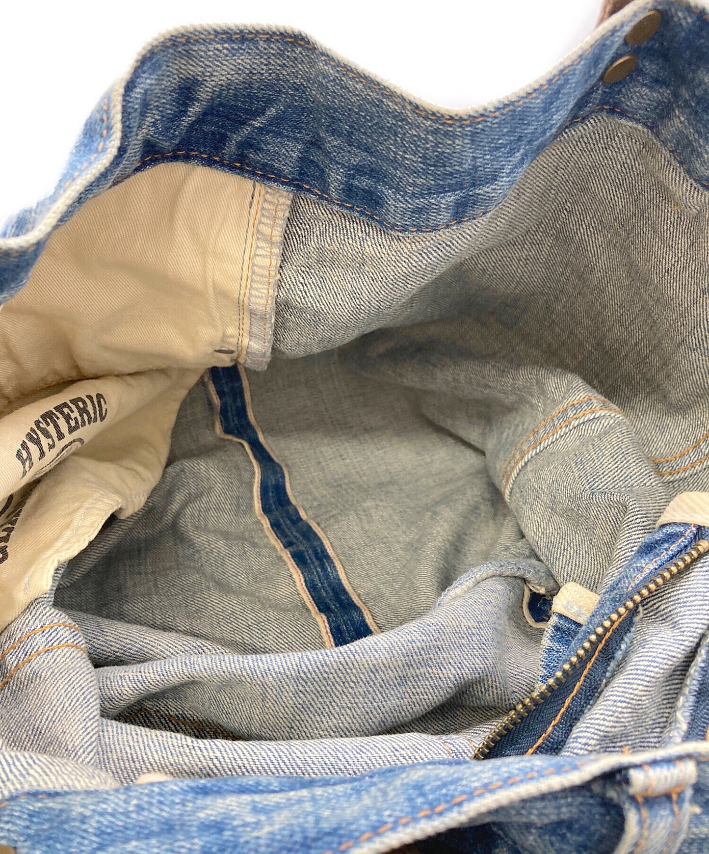 [Pre-owned] Hysteric Glamour Denim Tote Bag