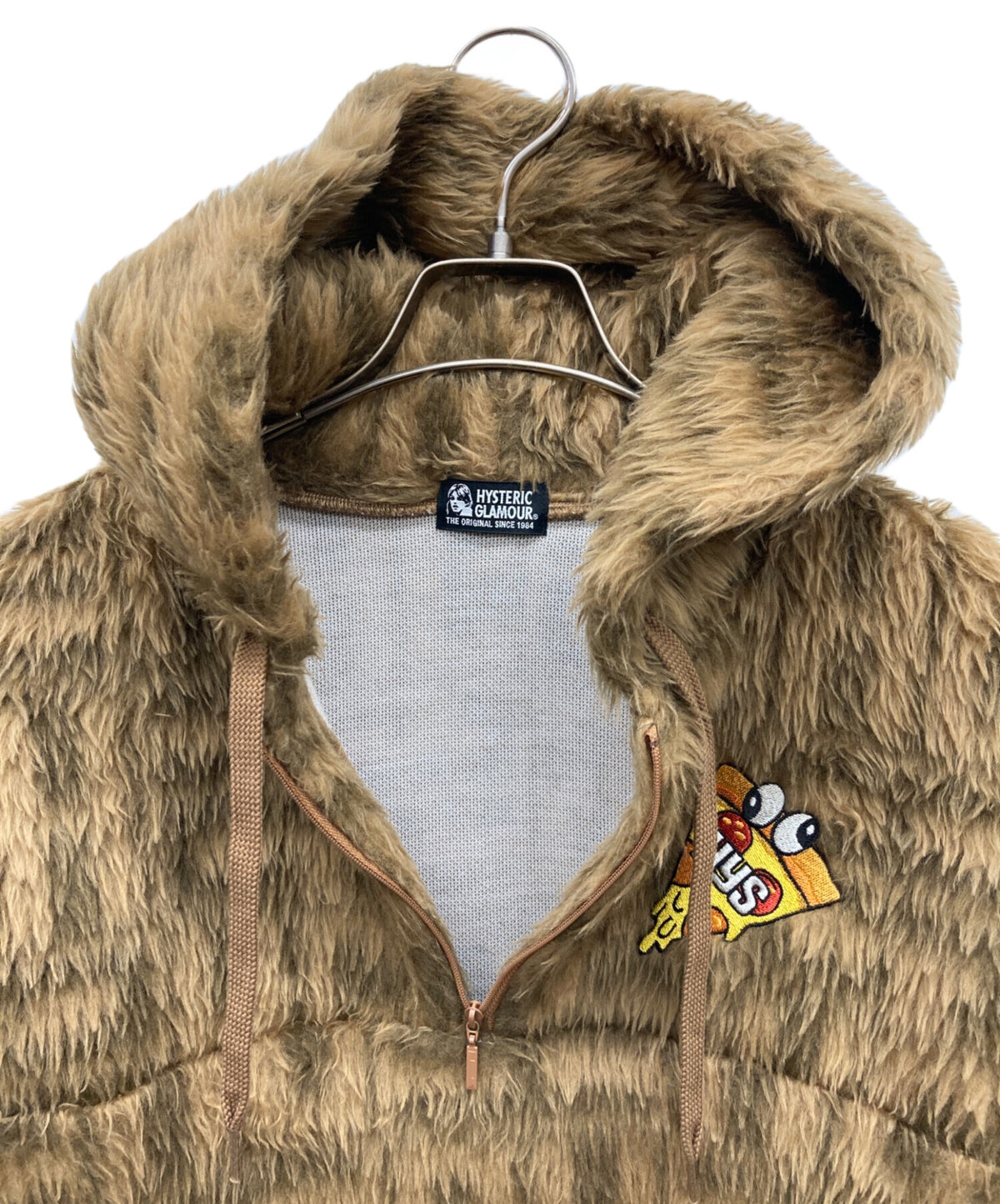 [Pre-owned] Hysteric Glamour HG SQUARE Pattern Oversized Hoodie 01203CF05