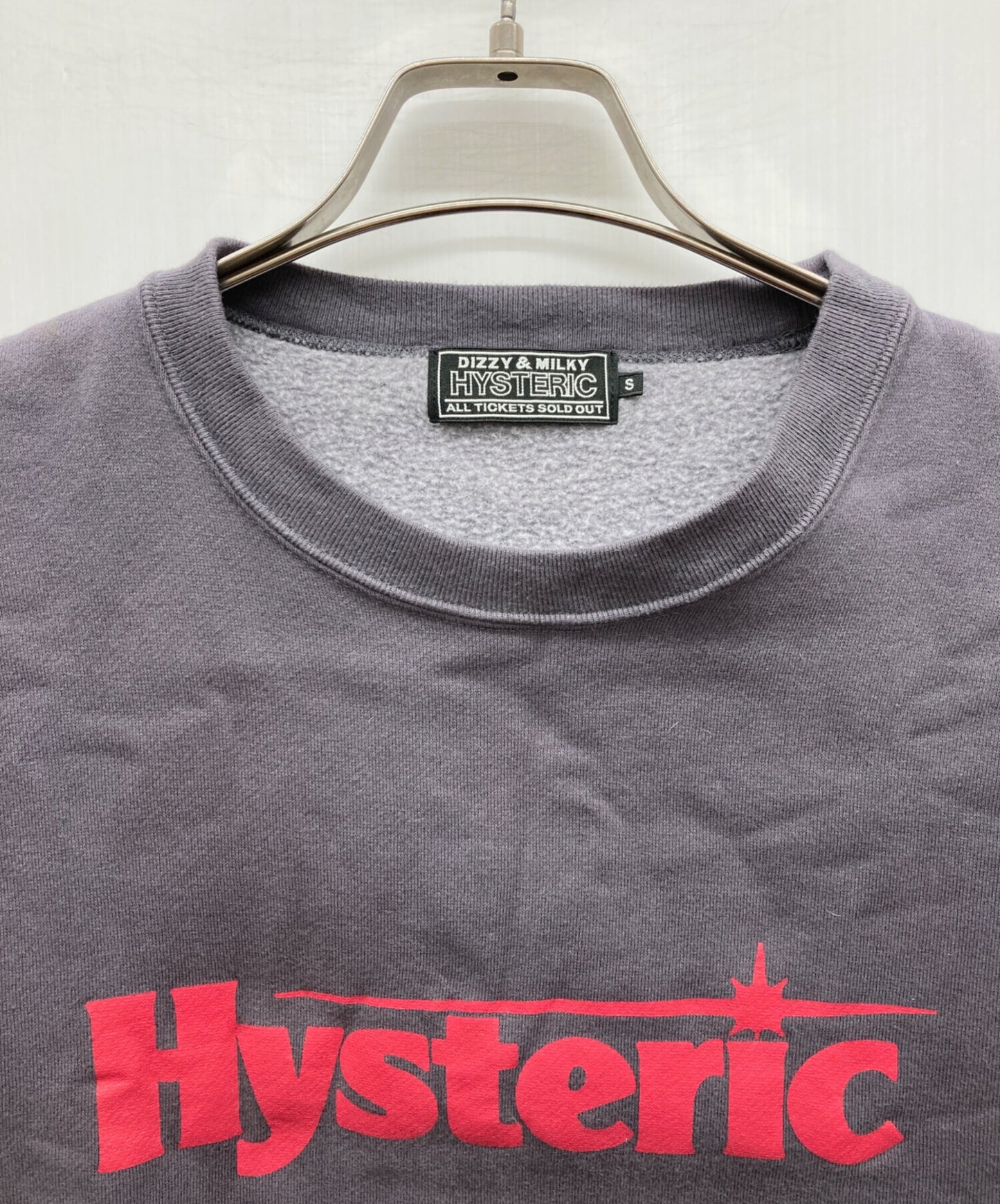 [Pre-owned] Hysteric Glamour FLYING V Sweatshirt 02243CS04