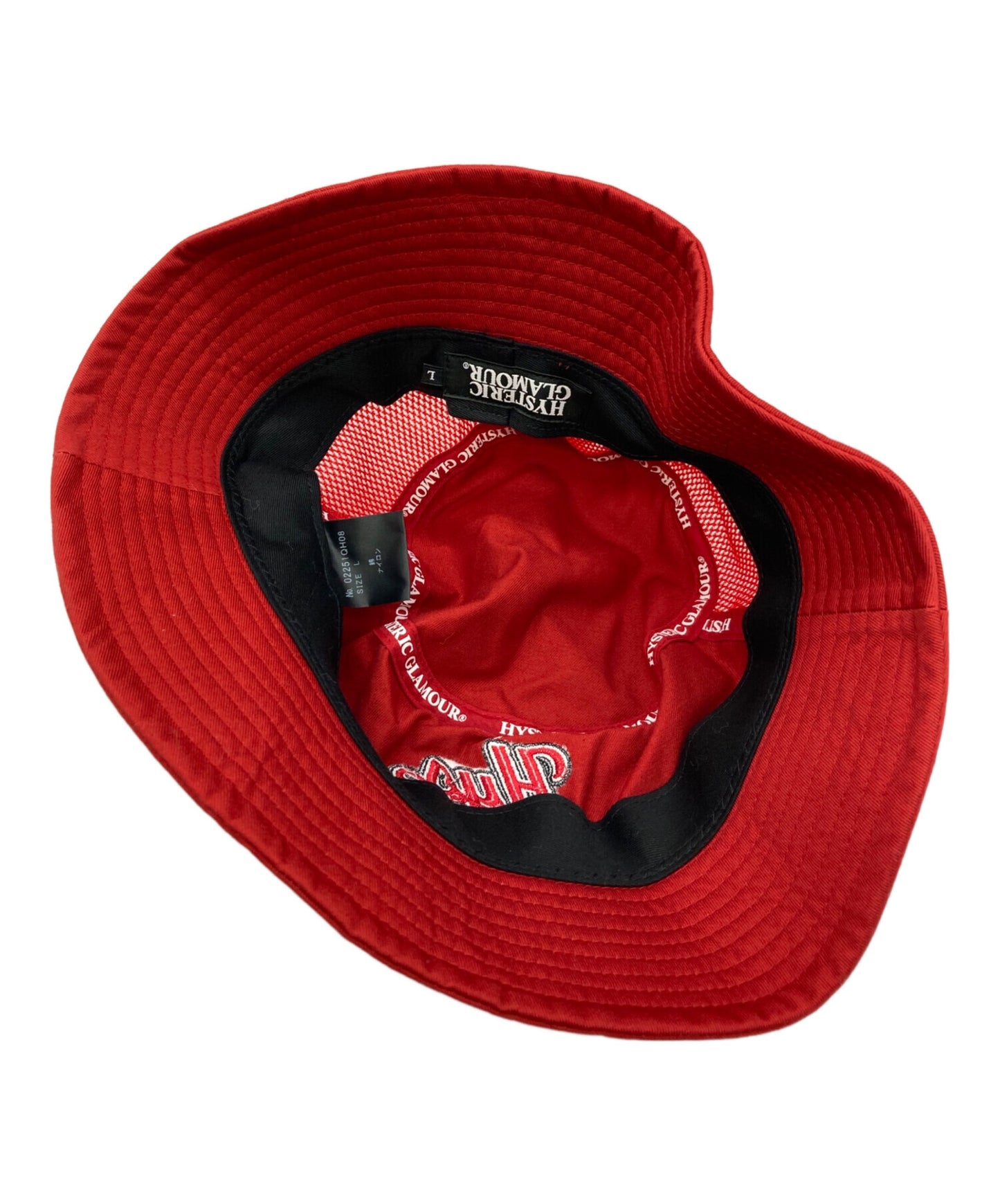 [Pre-owned] Hysteric Glamour AUTHENTIC Embroidered Bucket Hat 02251QH08