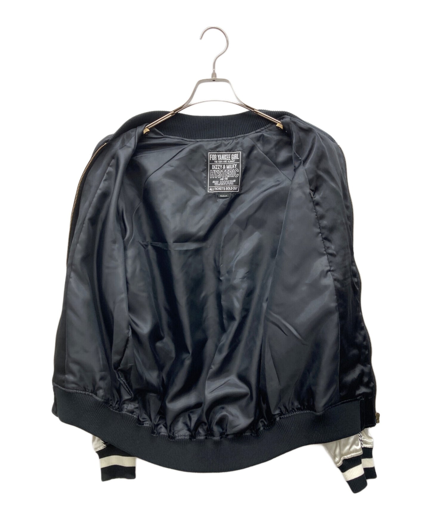 [Pre-owned] Hysteric Glamour LOVE MAKER Embroidered Souvenir Jacket Blouson 02233AB09
